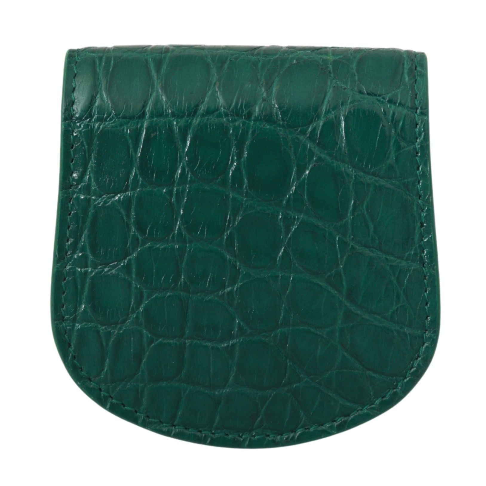 Dolce & Gabbana Grönt Exotic Skins Kondomfodral Plånbok