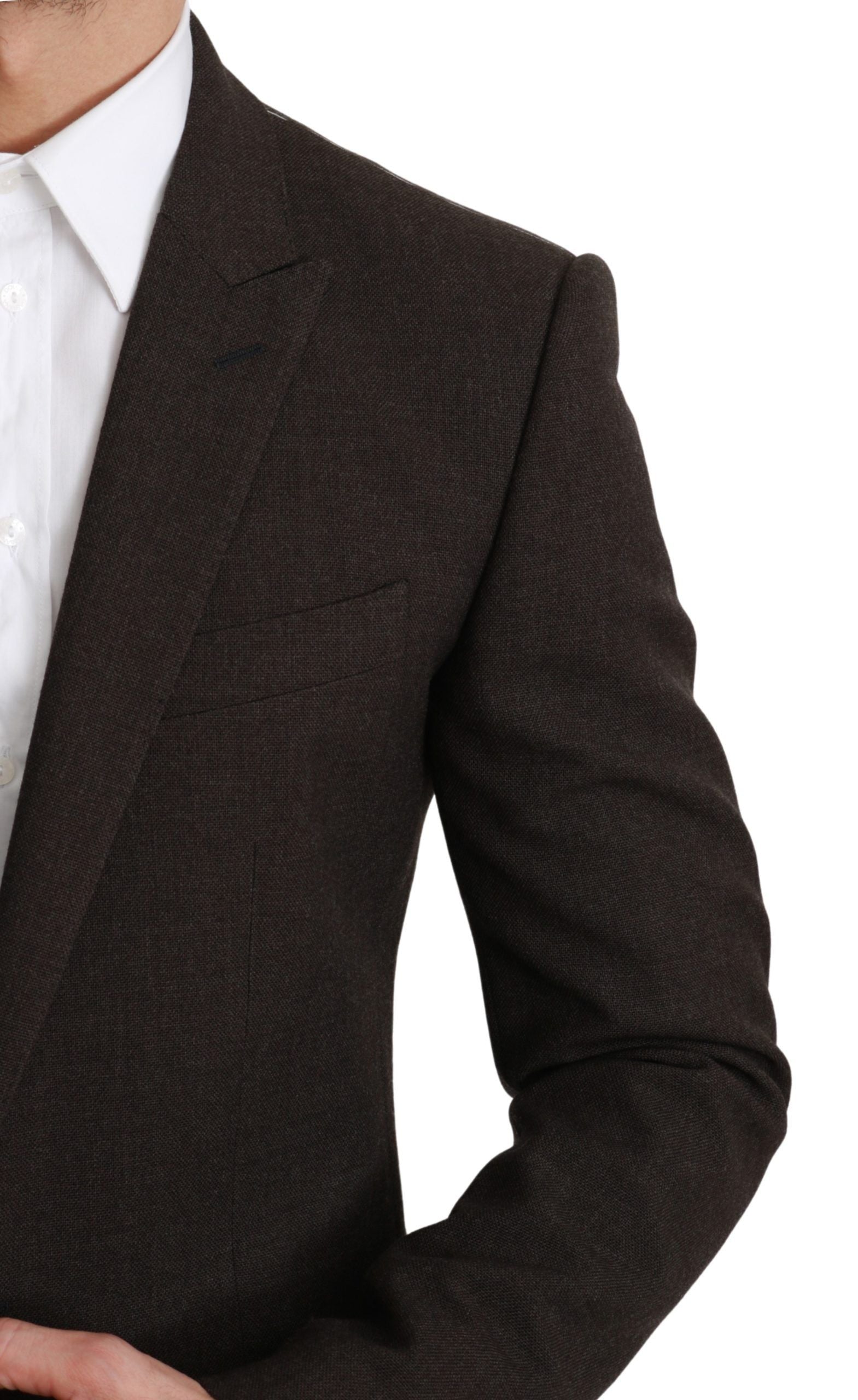 Dolce & Gabbana Brun Slim Fit Kappa Kavaj MARTINI Kavaj