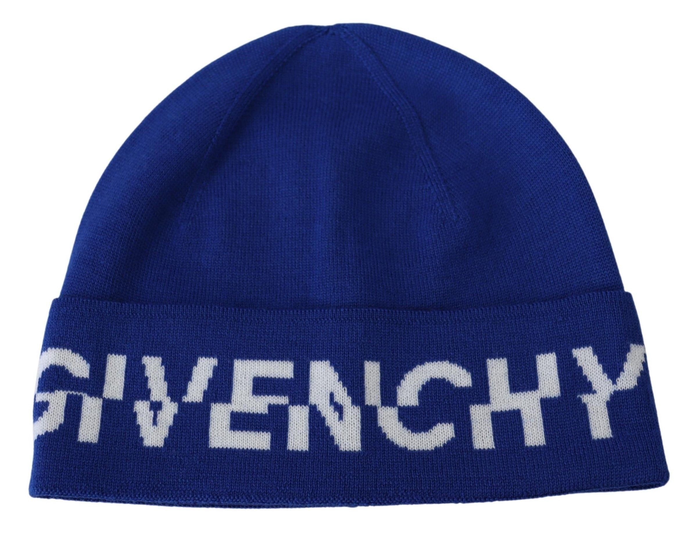 Givenchy Blå Ull Unisex Vinter Varm Mössa