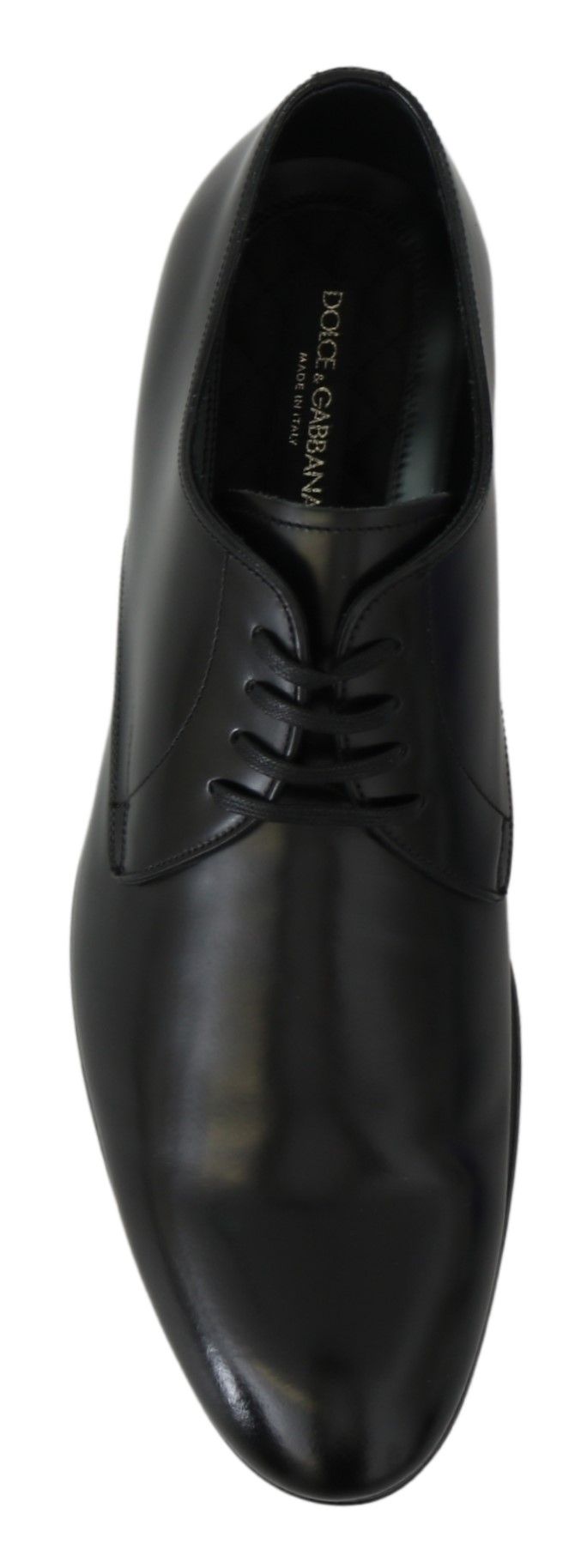 Dolce & Gabbana Derby Napoli svarta läderskor