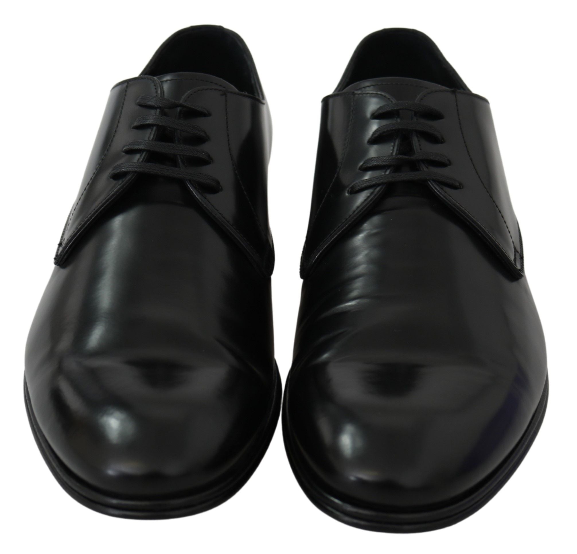 Dolce & Gabbana Derby Napoli svarta läderskor