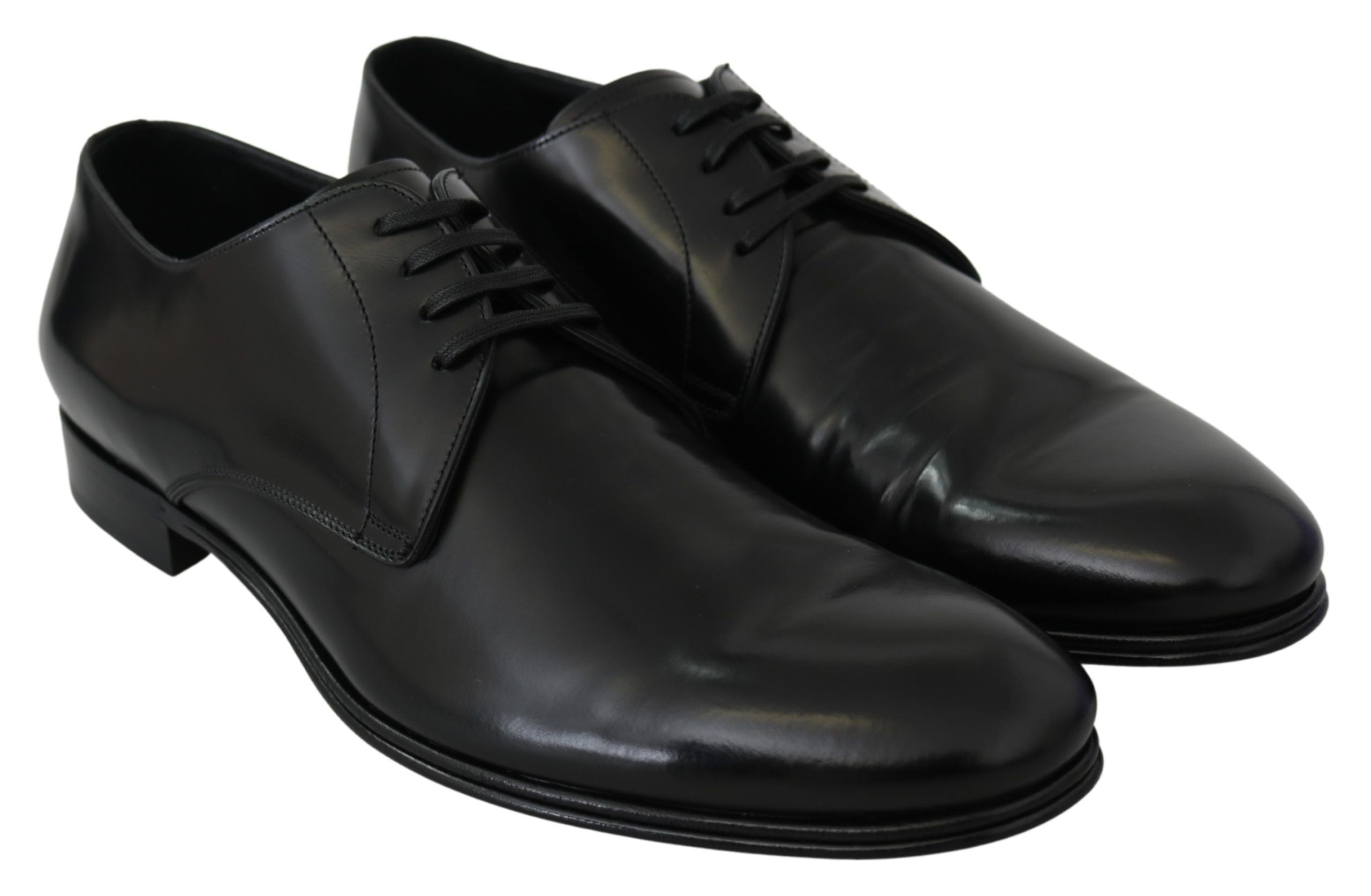 Dolce & Gabbana Derby Napoli svarta läderskor