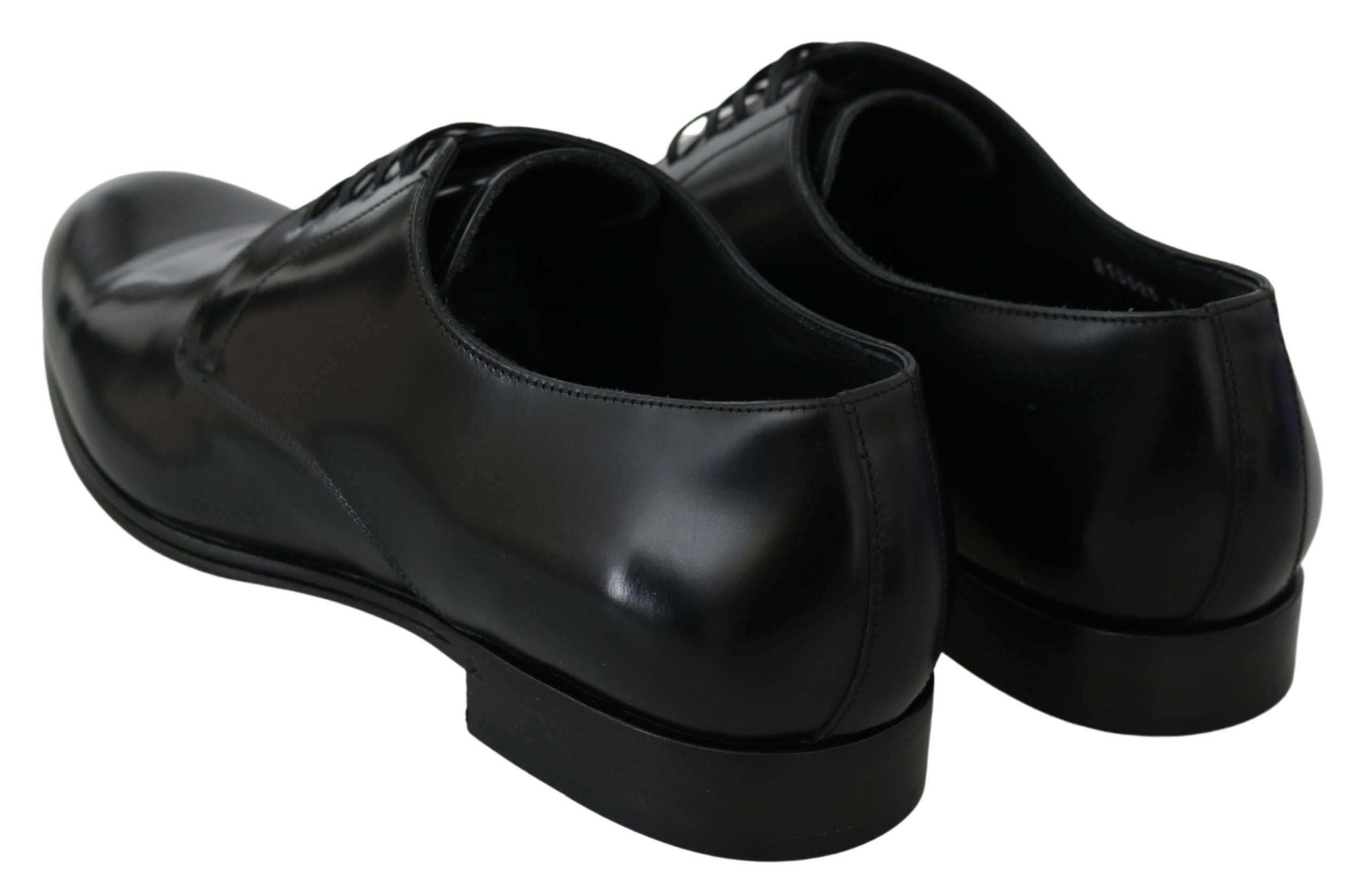 Dolce & Gabbana Derby Napoli svarta läderskor