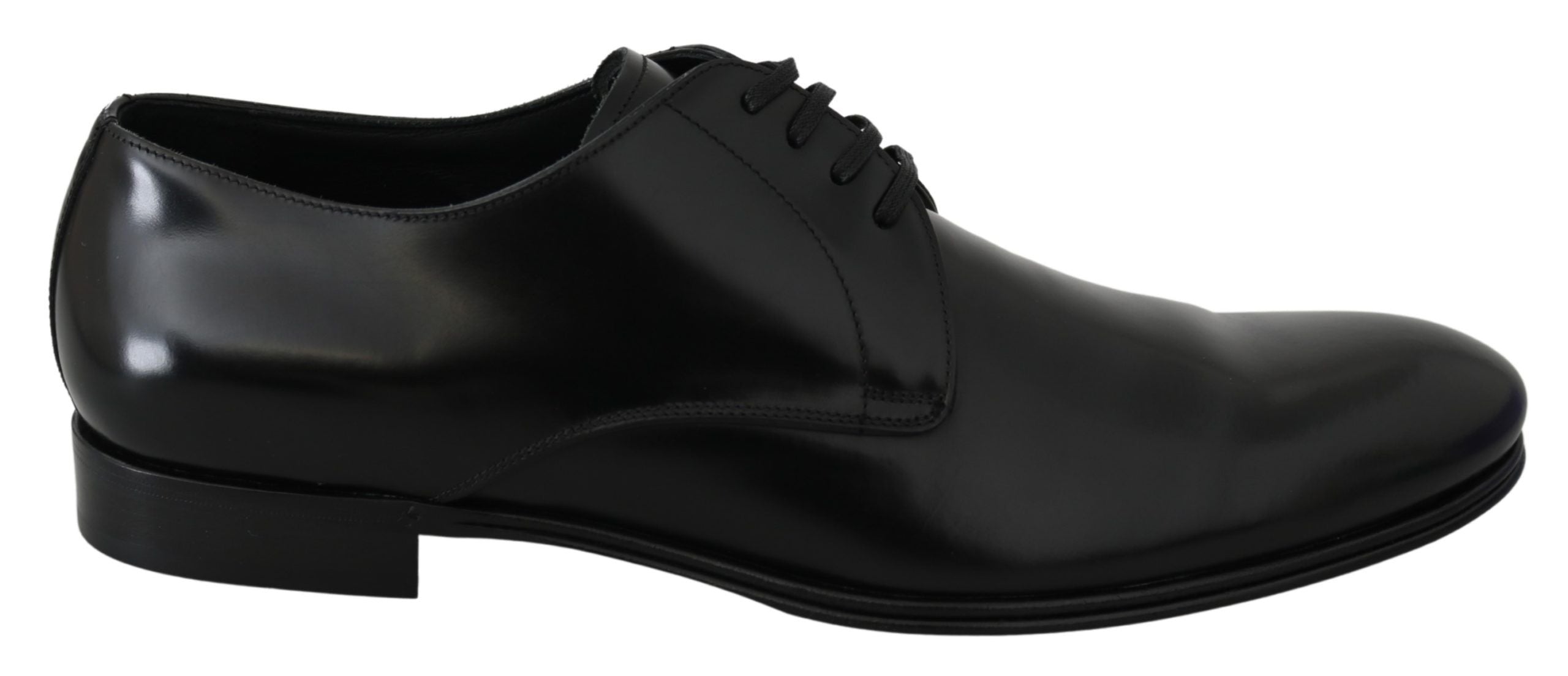 Dolce & Gabbana Derby Napoli svarta läderskor