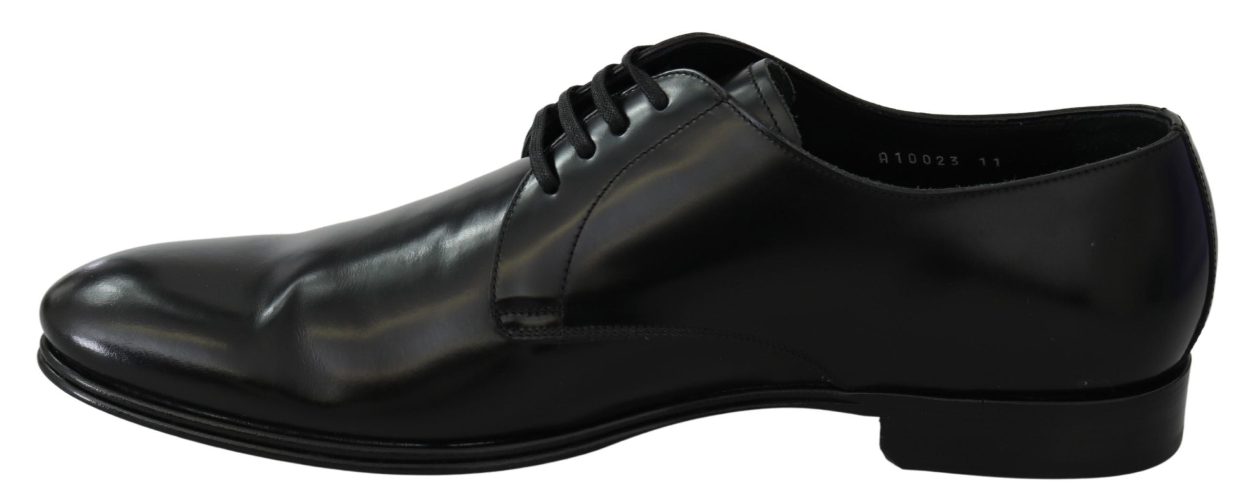 Dolce & Gabbana Derby Napoli svarta läderskor