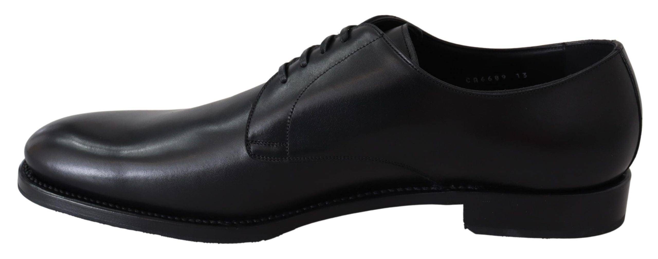 Dolce & Gabbana svarta läderskor SARTORIA handgjorda