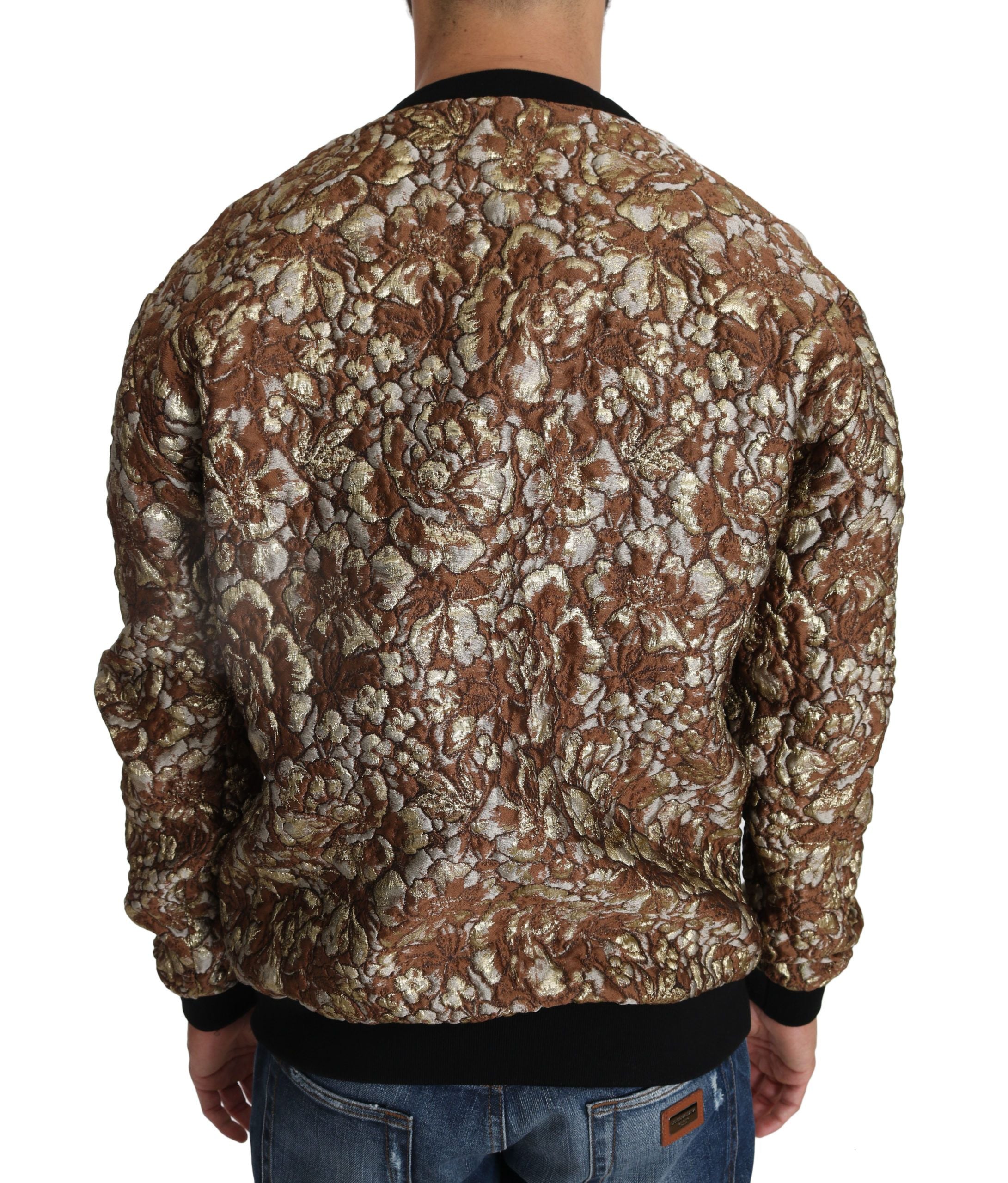 Dolce & Gabbana Flerfärgad MAMBO Jacquard Ananaspullover