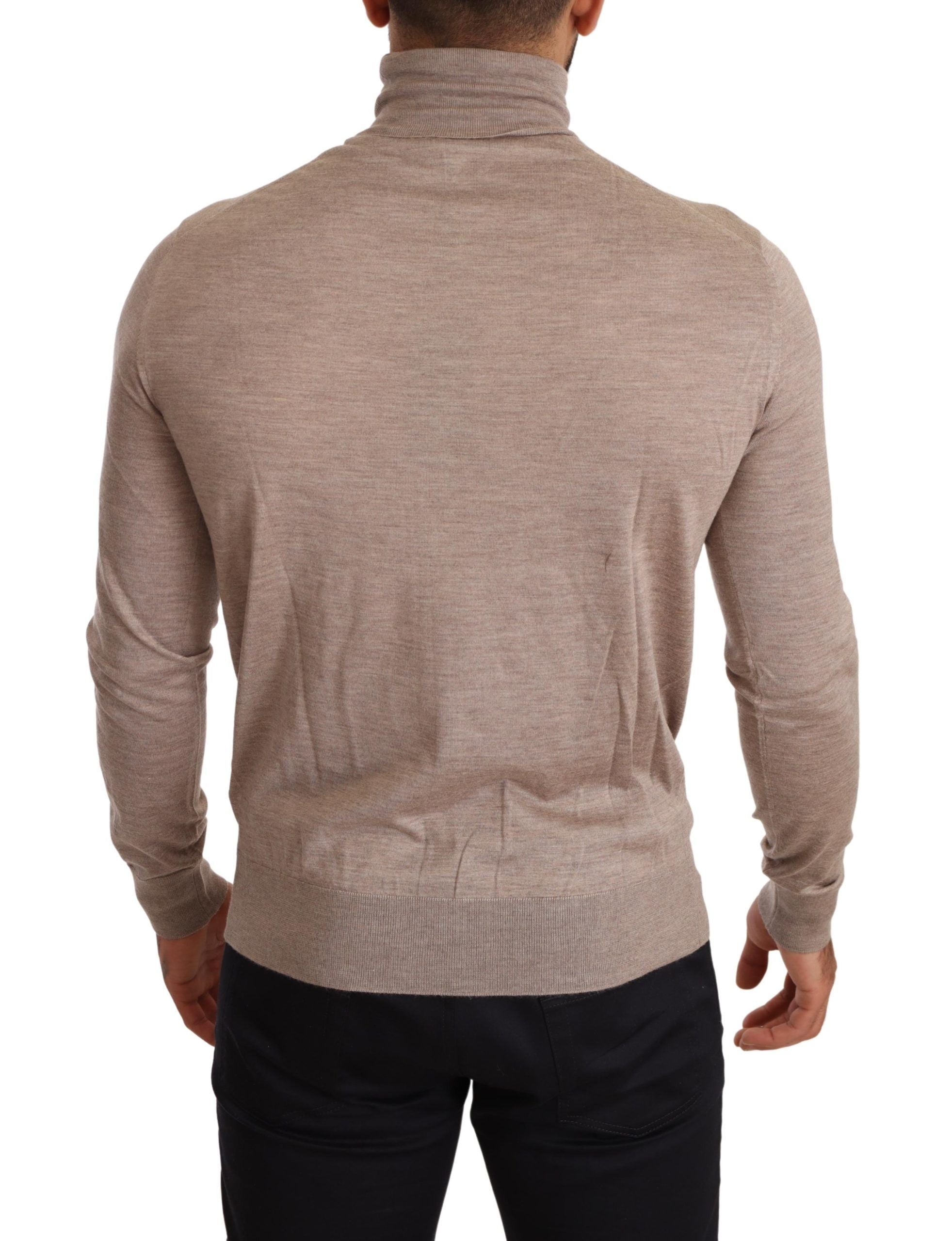Dolce & Gabbana Beige Kashmir Polotröja
