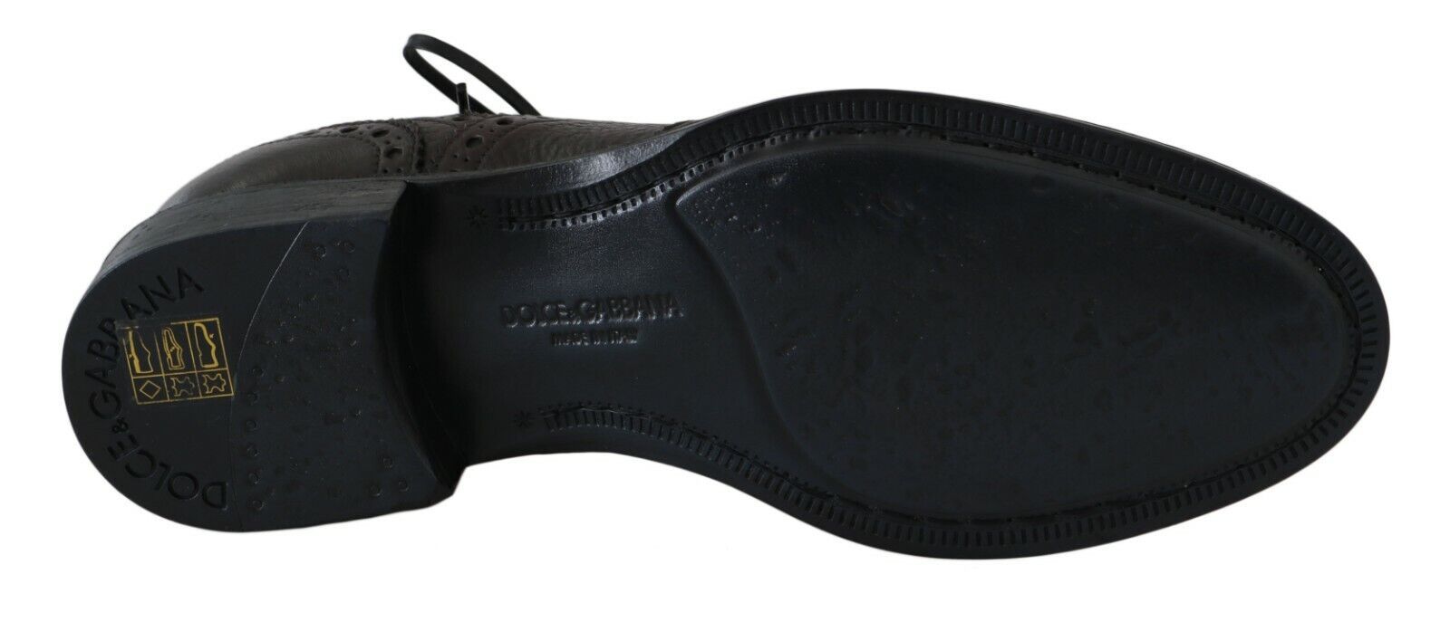 Dolce & Gabbana Bruna Läder Wingtip Derby Formella Skor