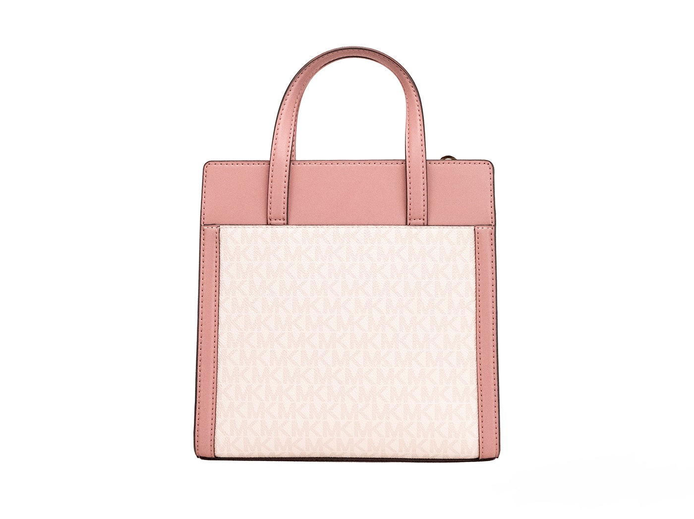 Michael Kors Cece Liten Rosa PVC North South Flap Tote Axelremsväska