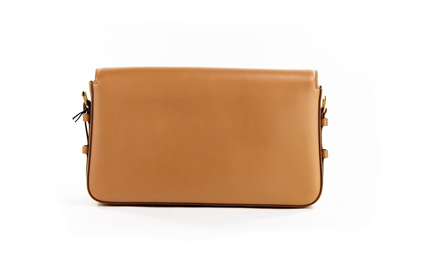 Burberry Grace Liten Muskotnöt Slät Läderklaff Crossbody Kuvertväska