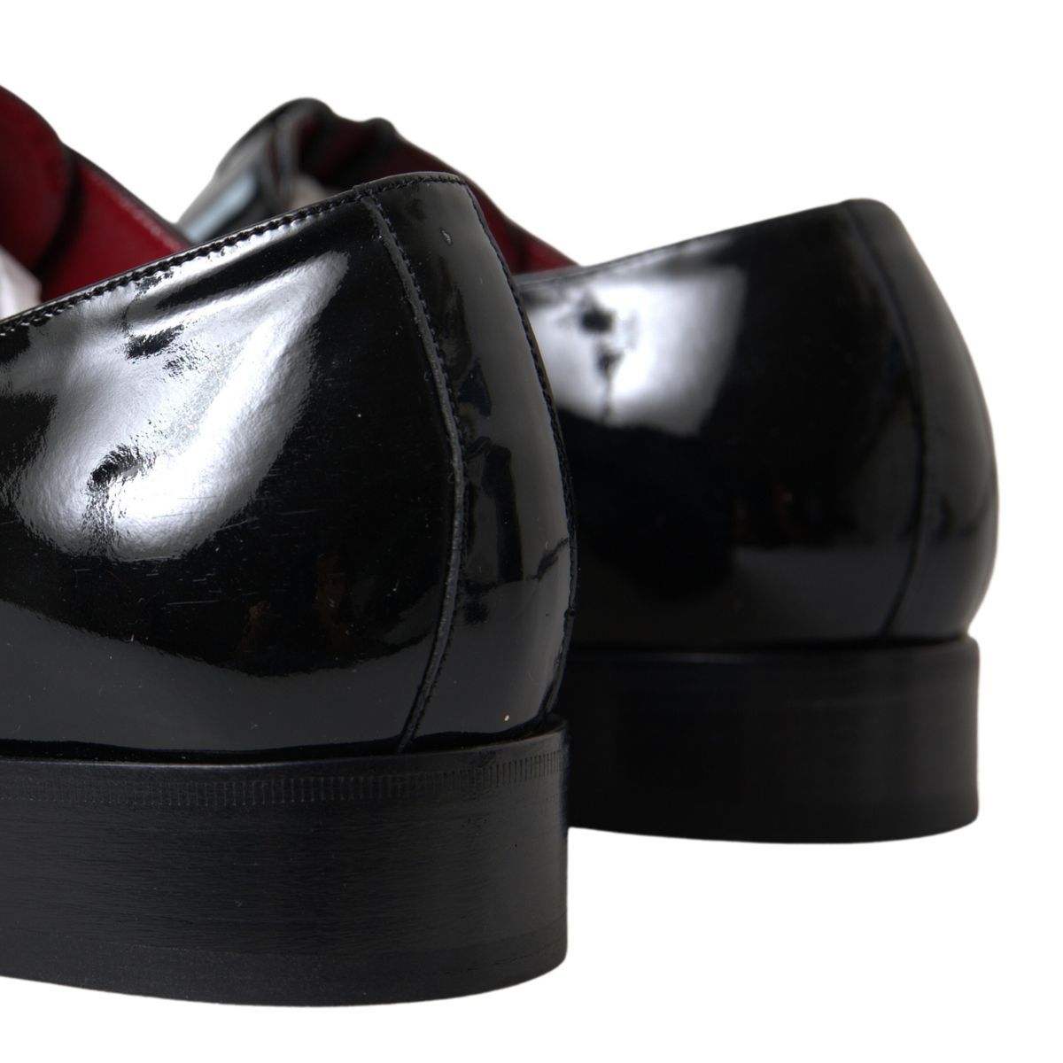 Dolce & Gabbana svarta formella skor i lackskinn