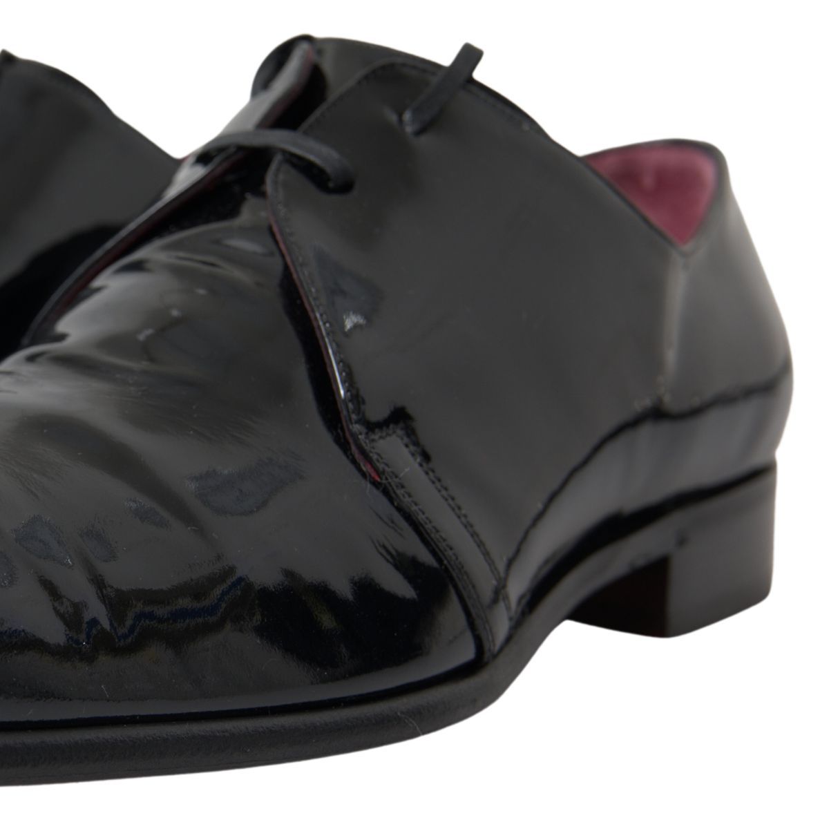 Dolce & Gabbana svarta formella skor i lackskinn