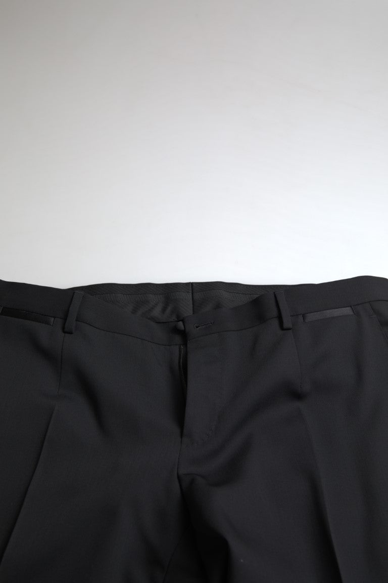 Dolce & Gabbana Svart 2-delad enkelknäppt MARTINI-kostym
