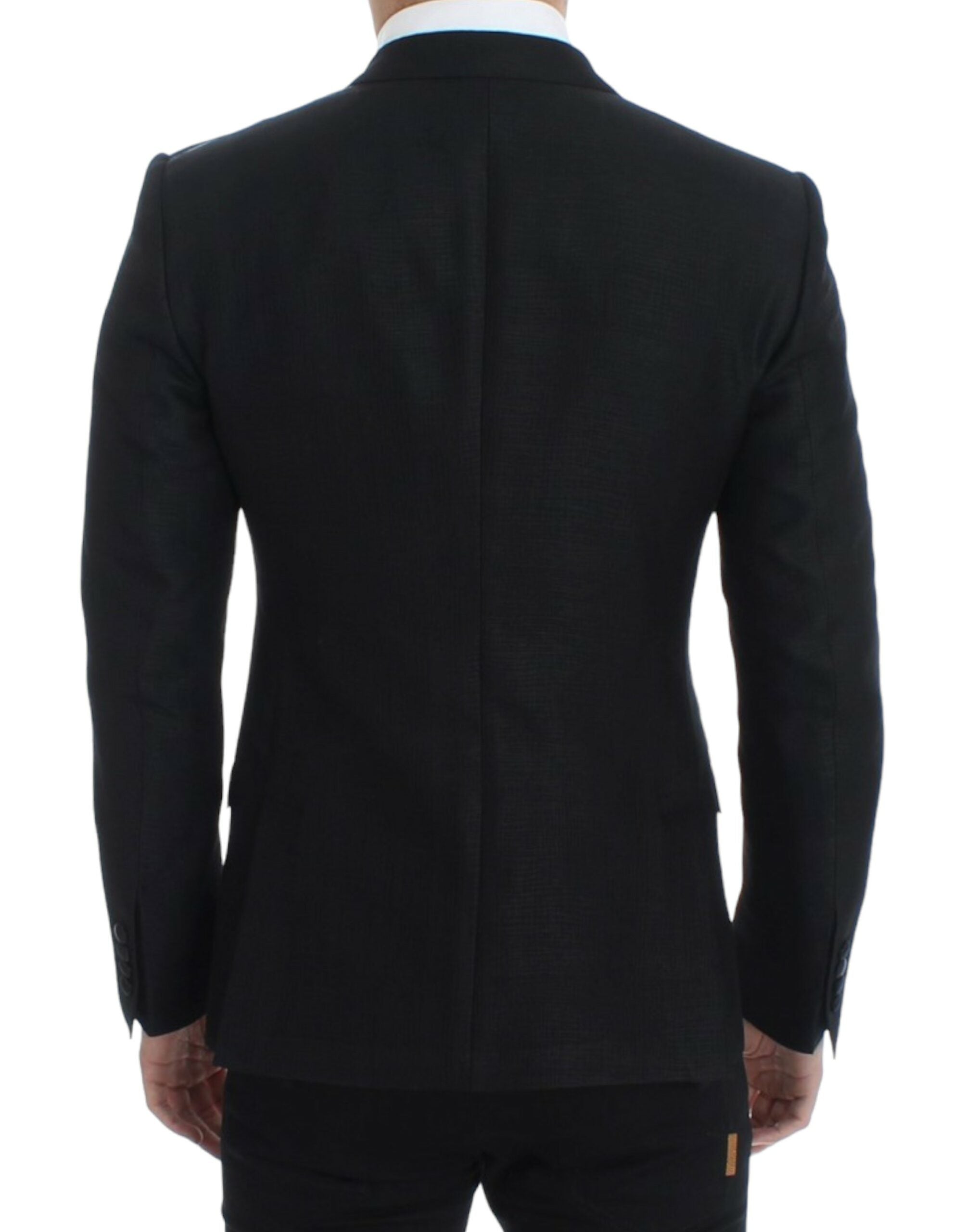 Dolce & Gabbana Svart ull MARTINI smal kavaj