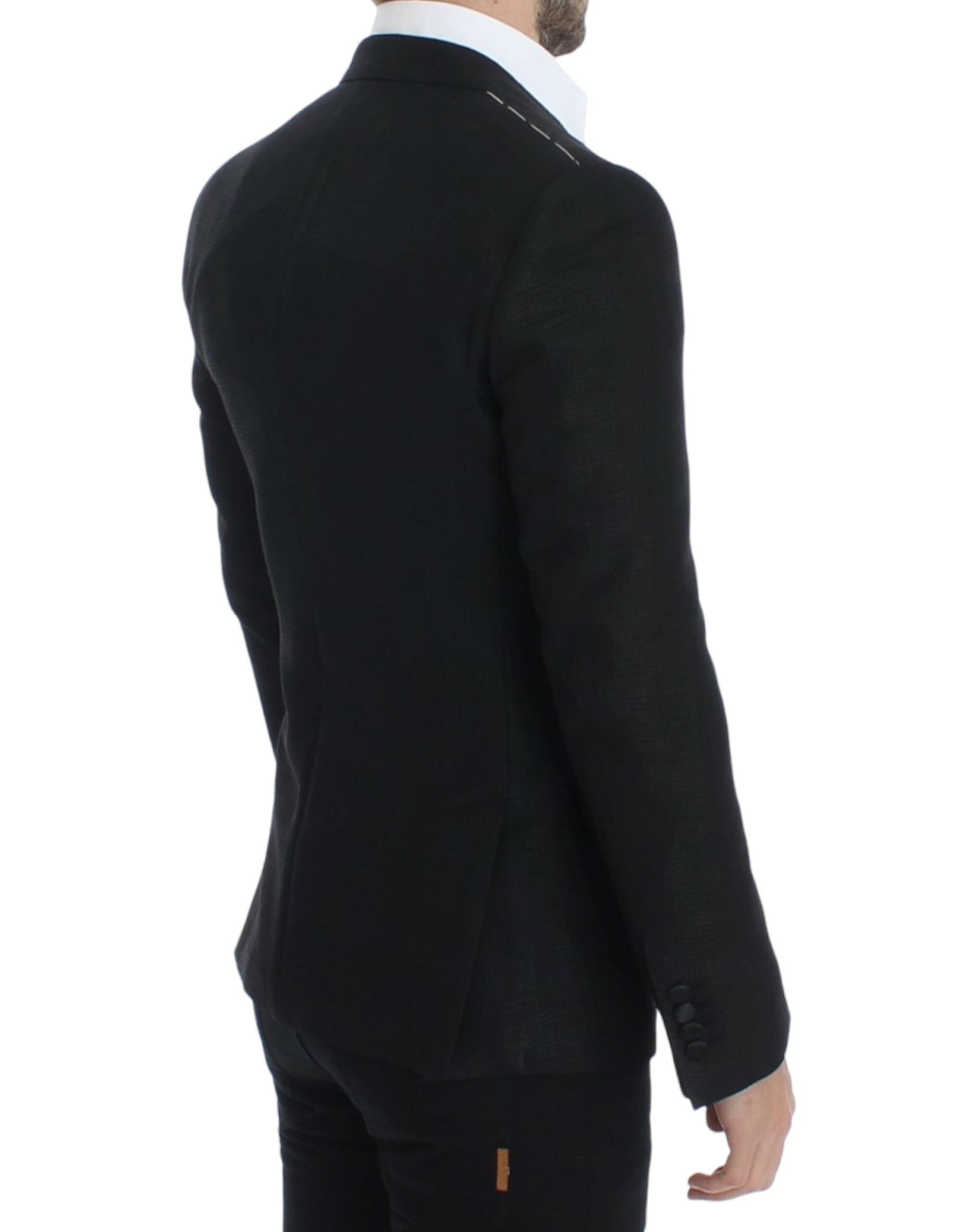 Dolce & Gabbana Svart ull MARTINI smal kavaj