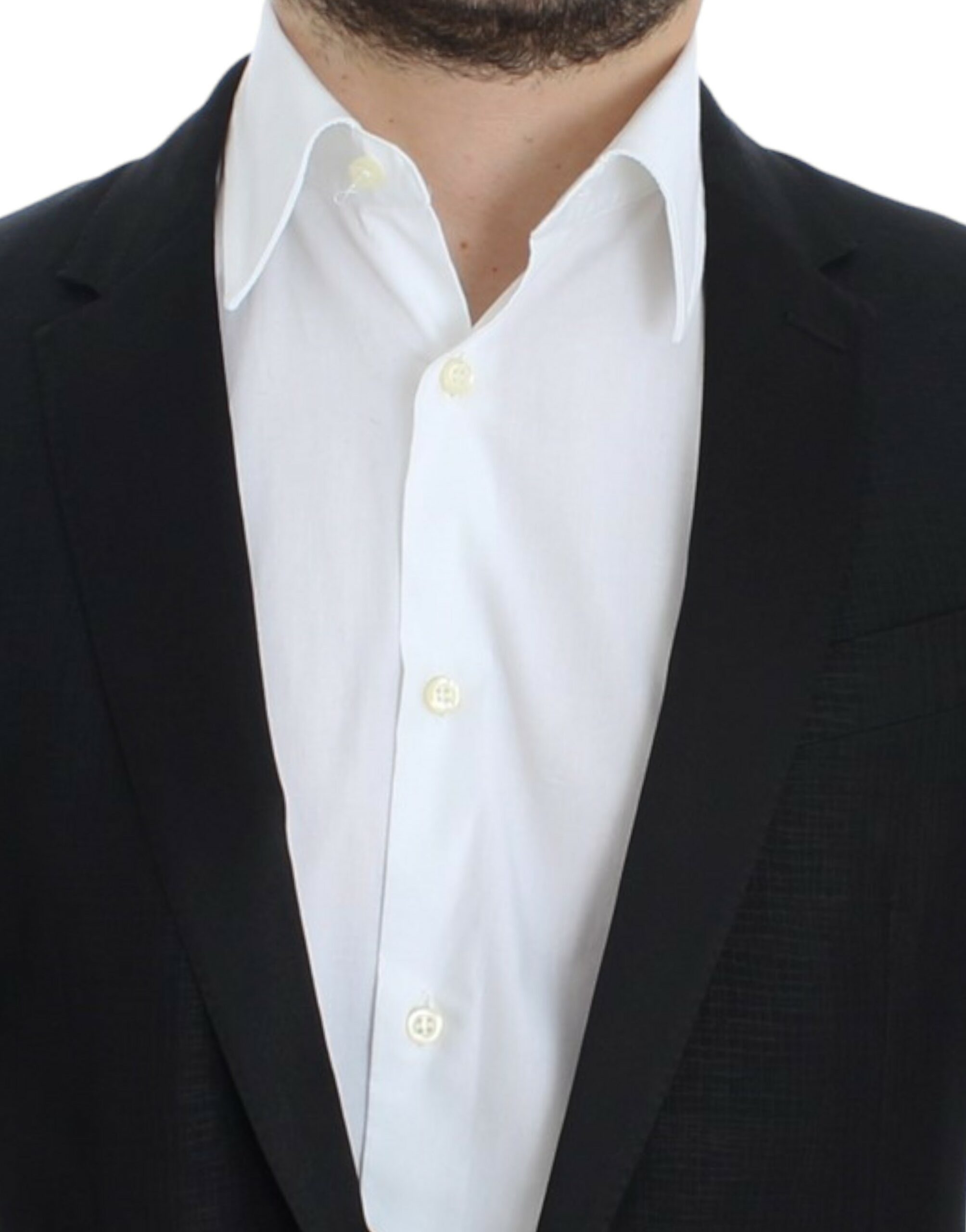 Dolce & Gabbana Svart ull MARTINI smal kavaj