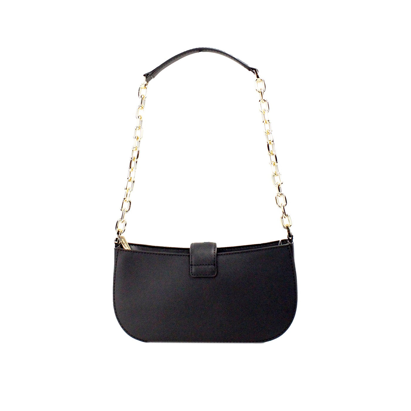 Michael Kors Carmen Liten Svart Haircalf Pouchette Axelremsväska