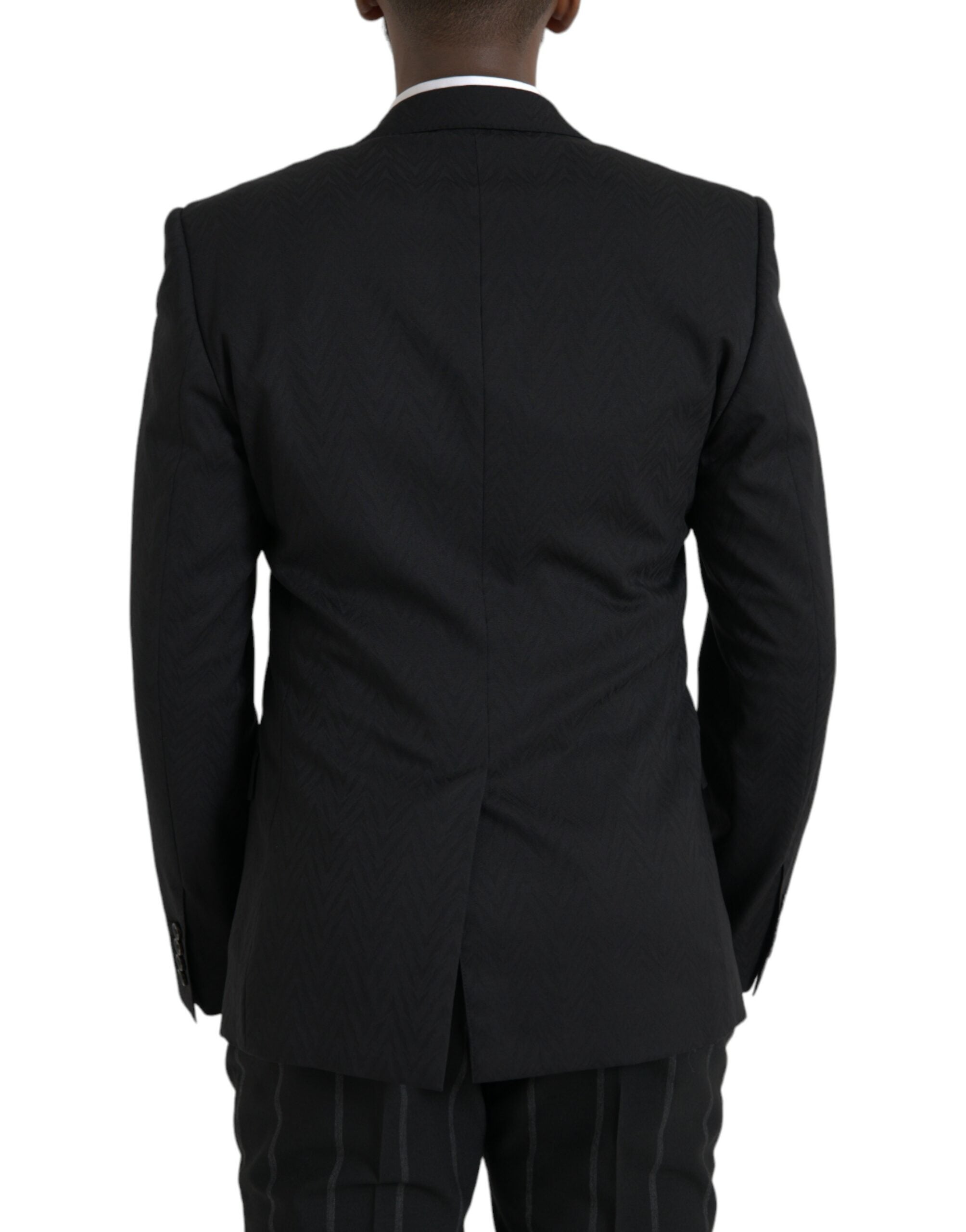 Dolce & Gabbana Svart MARTINI Slim Fit Jacka Kavaj Kavaj