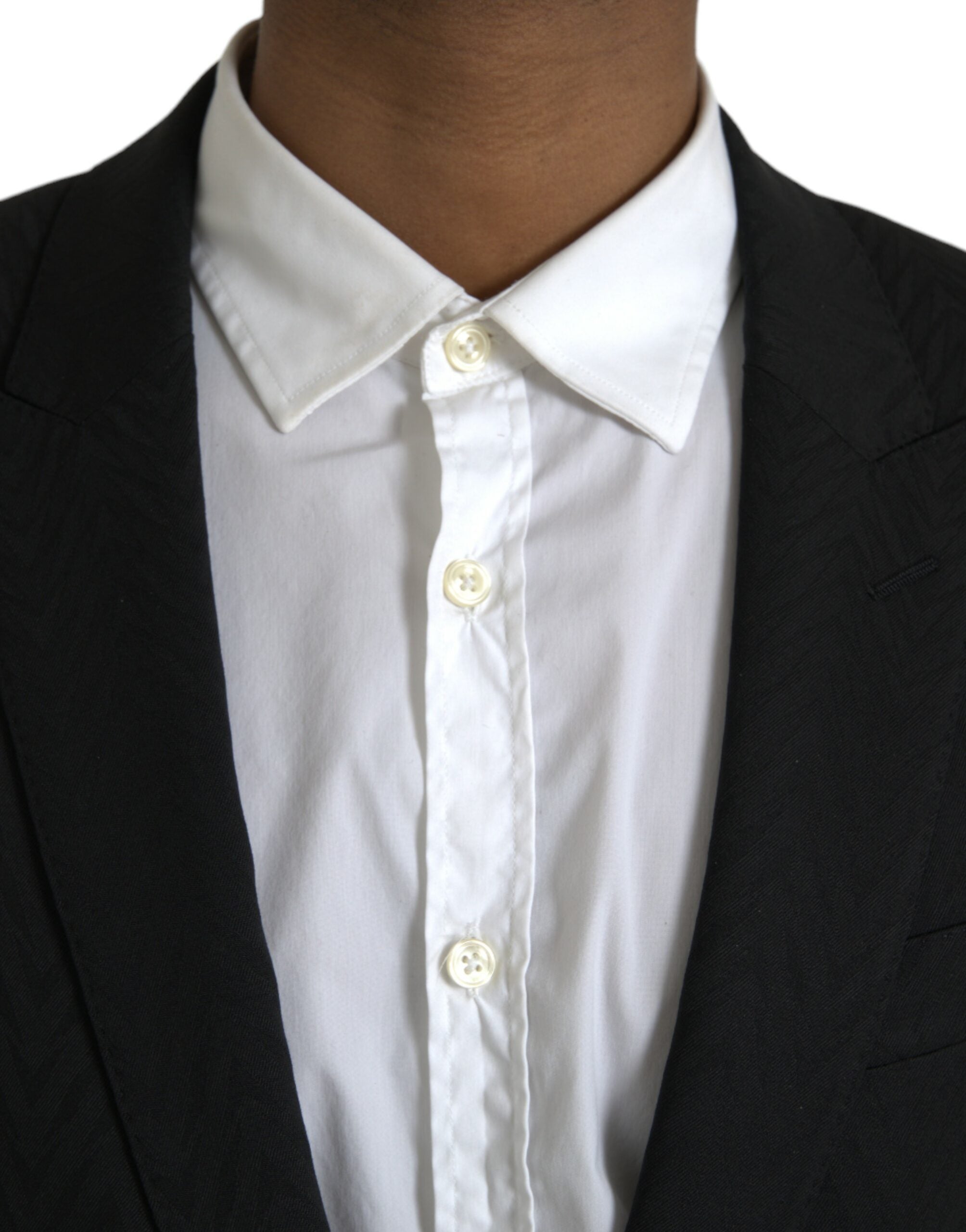Dolce & Gabbana Svart MARTINI Slim Fit Jacka Kavaj Kavaj