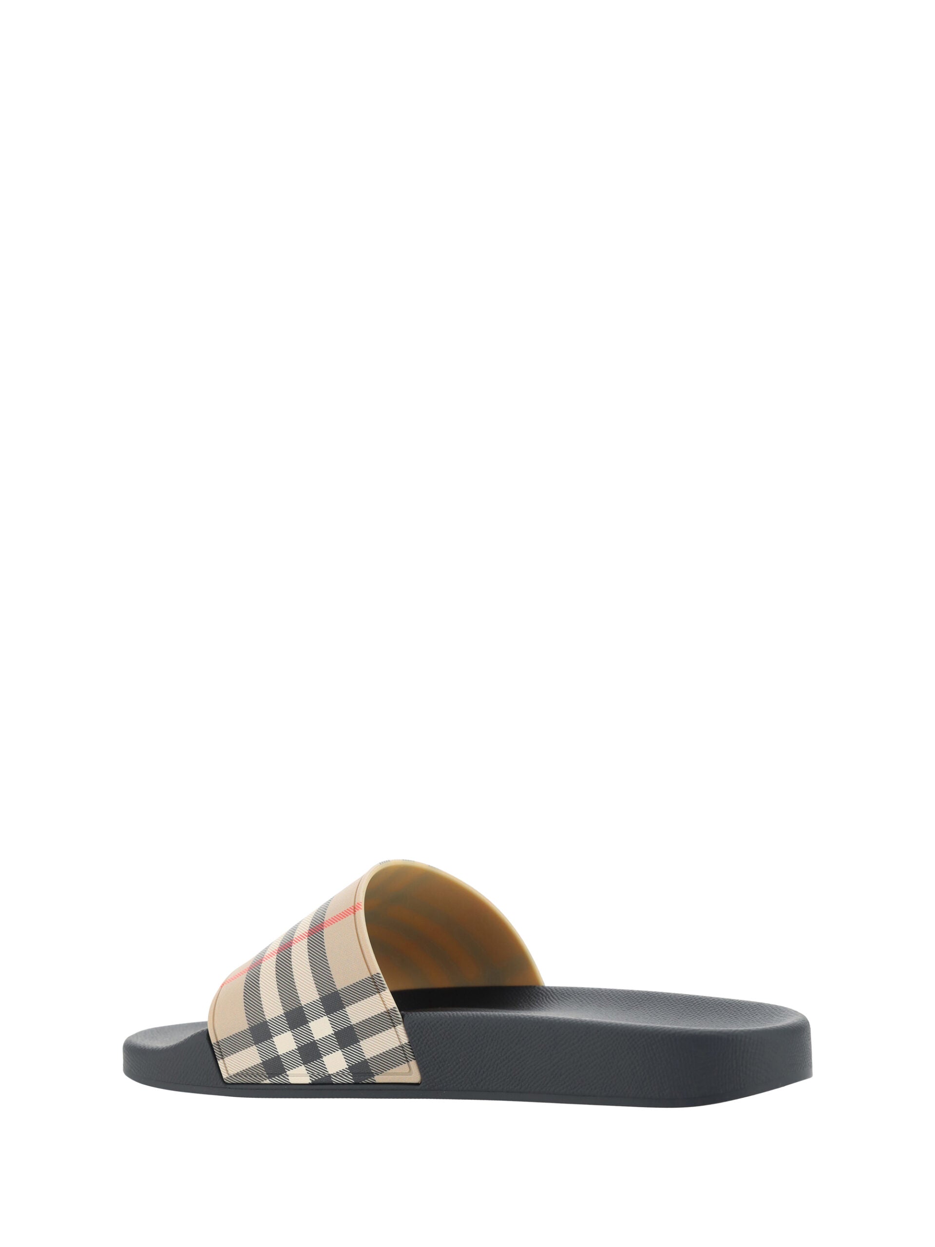 Burberry Bruna Gummi Slidesandaler