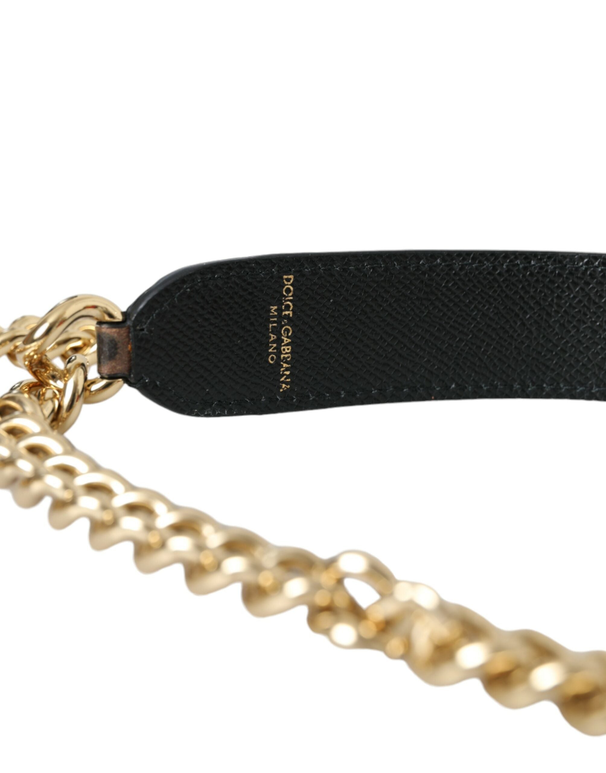 Dolce & Gabbana Brun Leopardväska Tillbehör Axelrem
