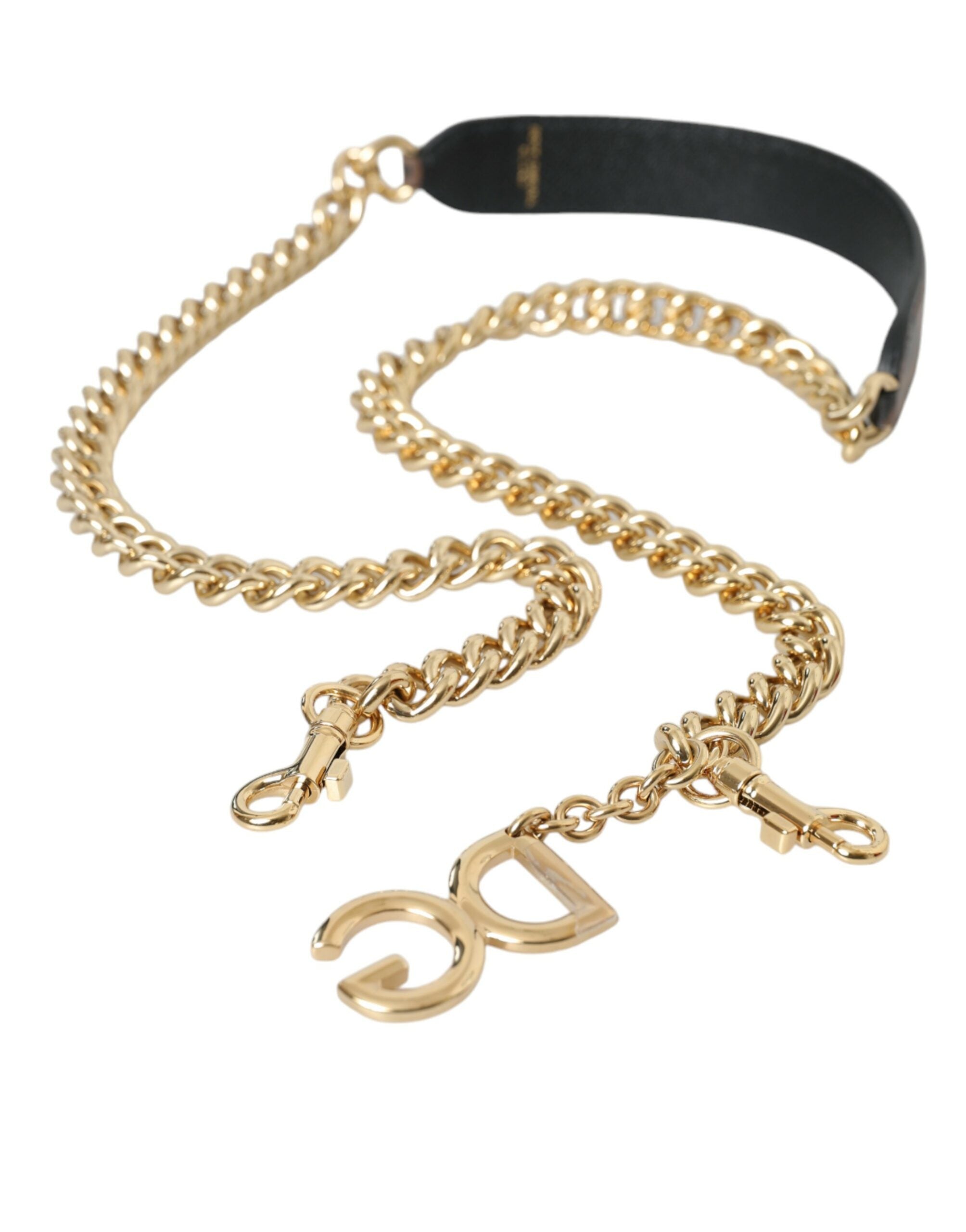 Dolce & Gabbana Brun Leopardväska Tillbehör Axelrem