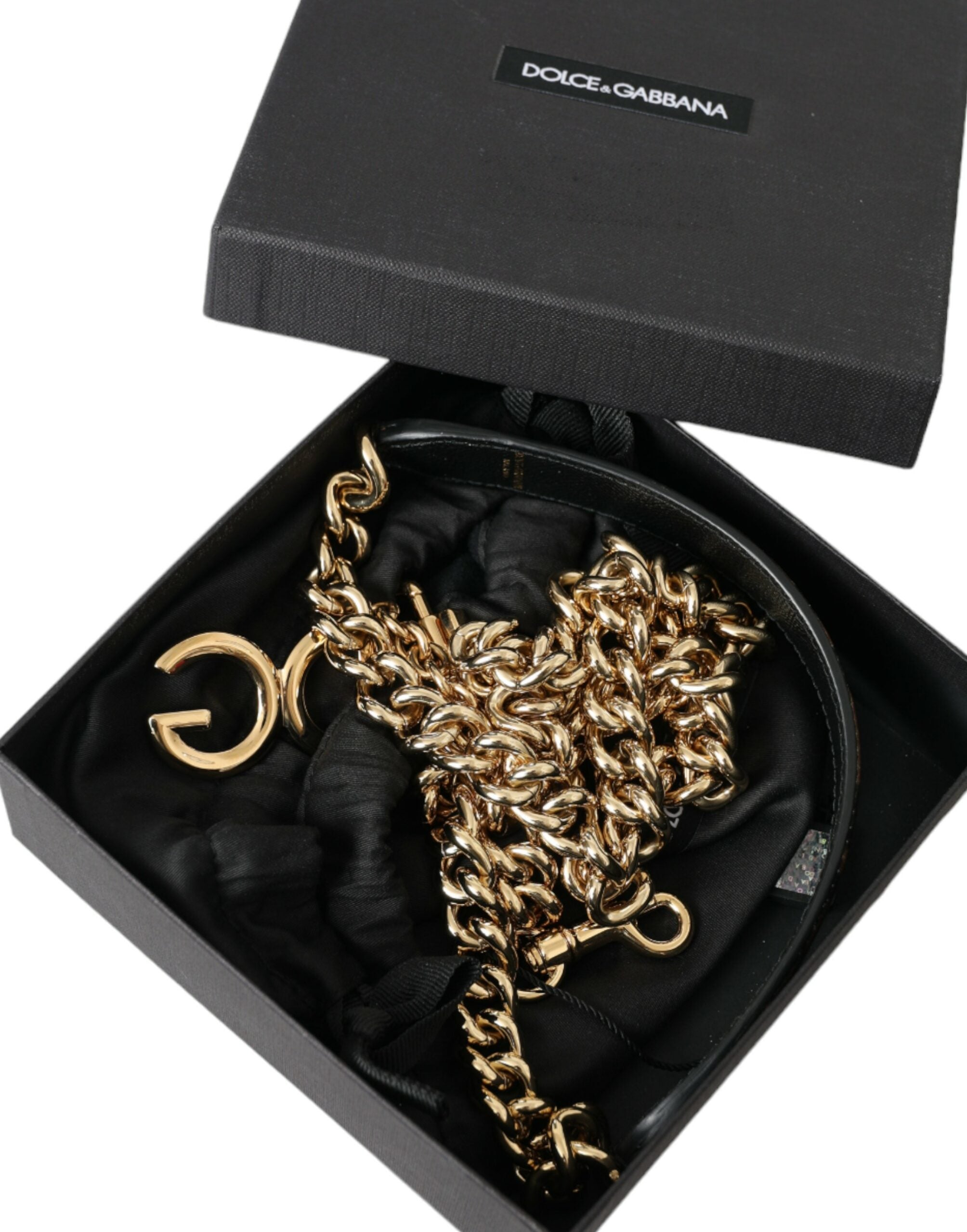 Dolce & Gabbana Brun Leopardväska Tillbehör Axelrem