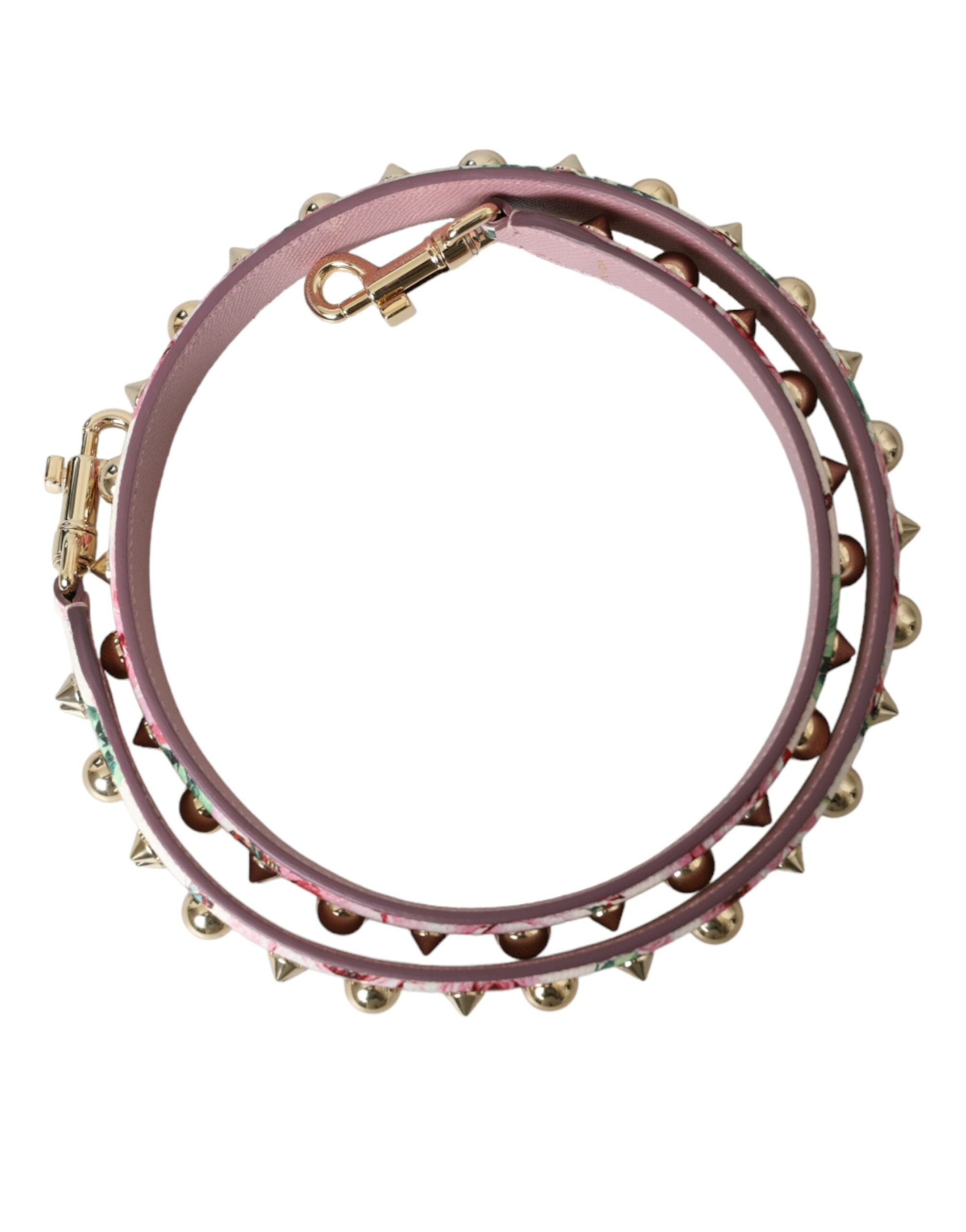 Dolce & Gabbana Rosa Blommig Handväska Tillbehör Axelrem