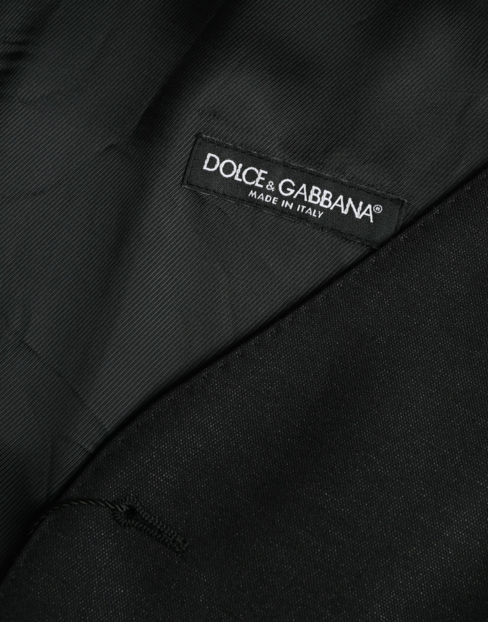 Dolce & Gabbana Svart Ullväst Klänning Formell Väst