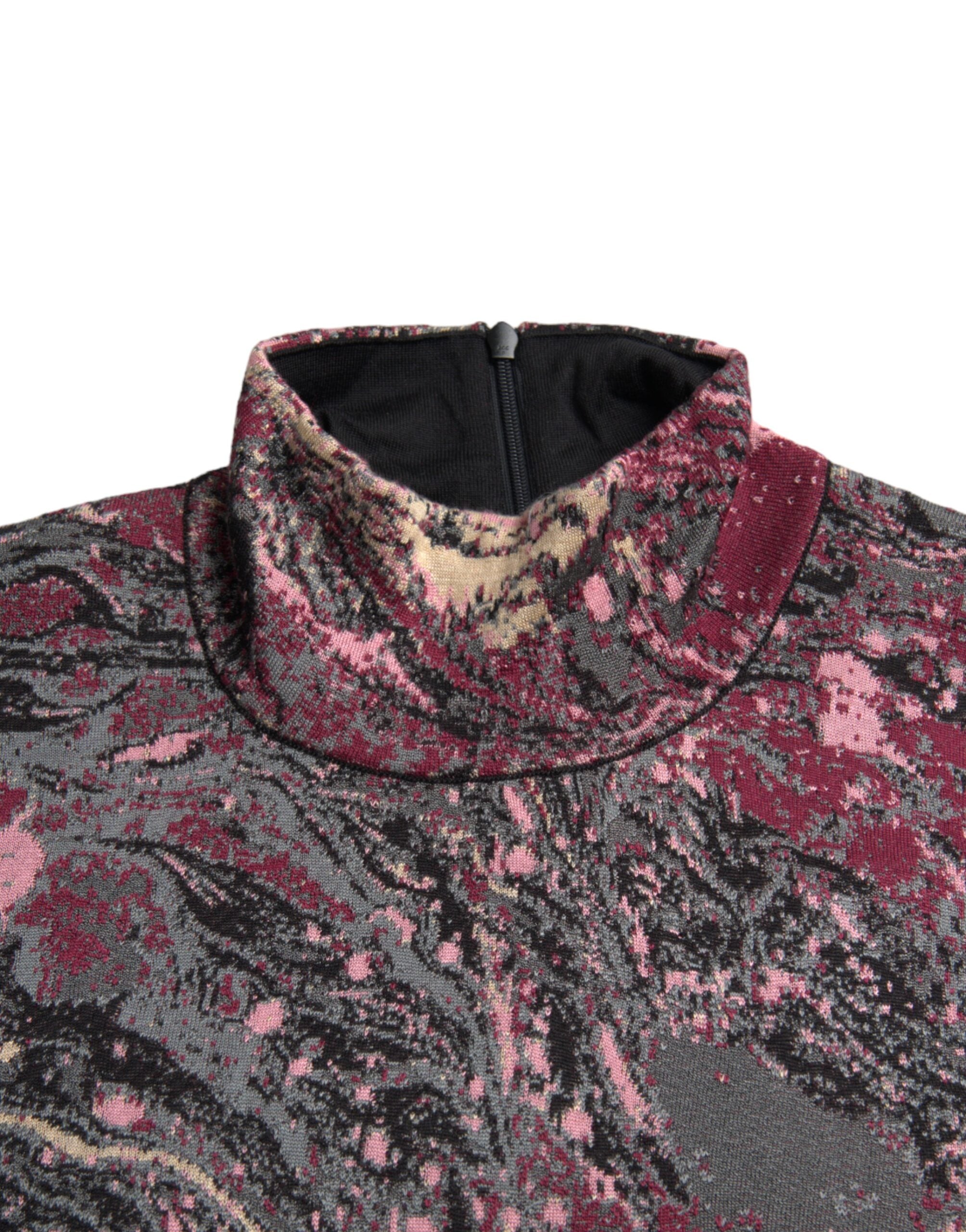 Dolce & Gabbana Flerfärgad Grafisk Polotröja Herr