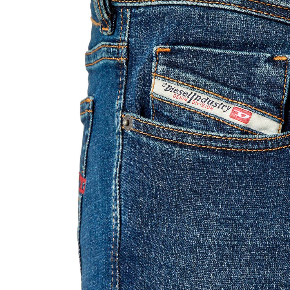 Diesel Blå Bomullsjeans & Byxor