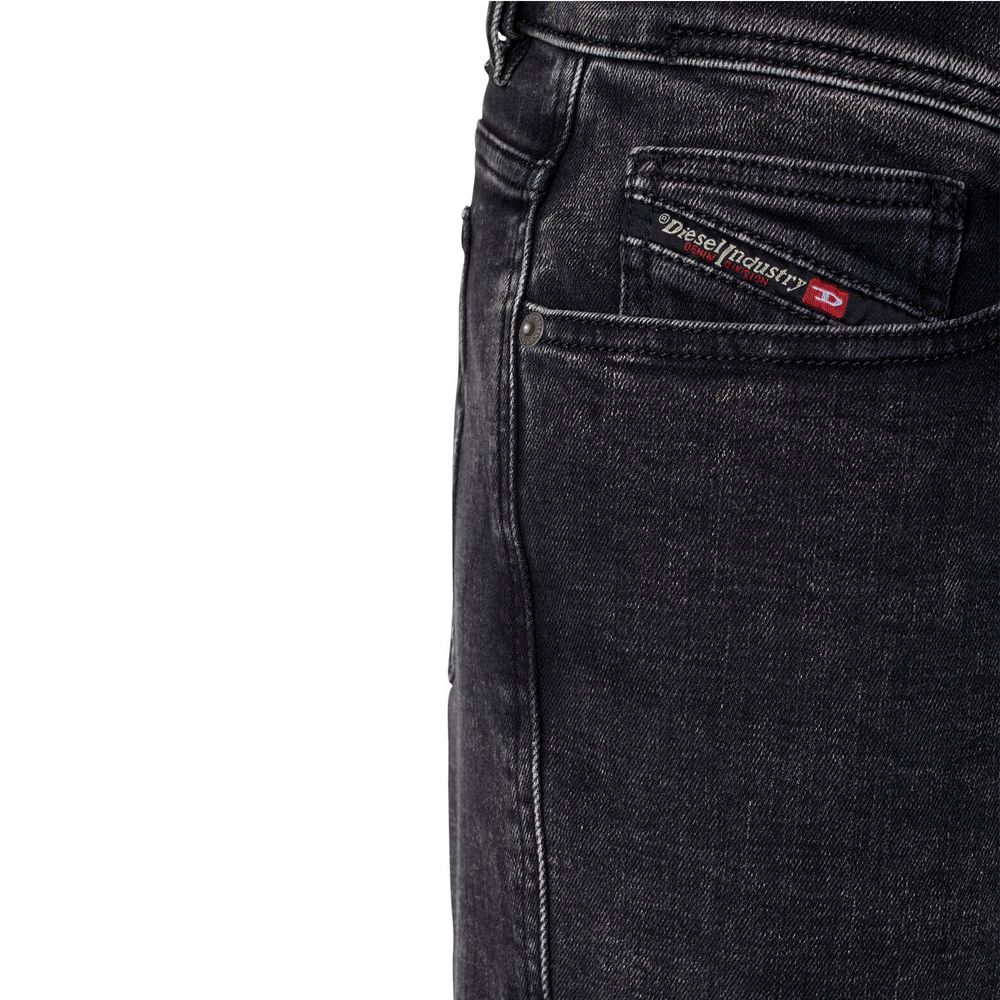 Diesel svarta bomullsjeans och byxor