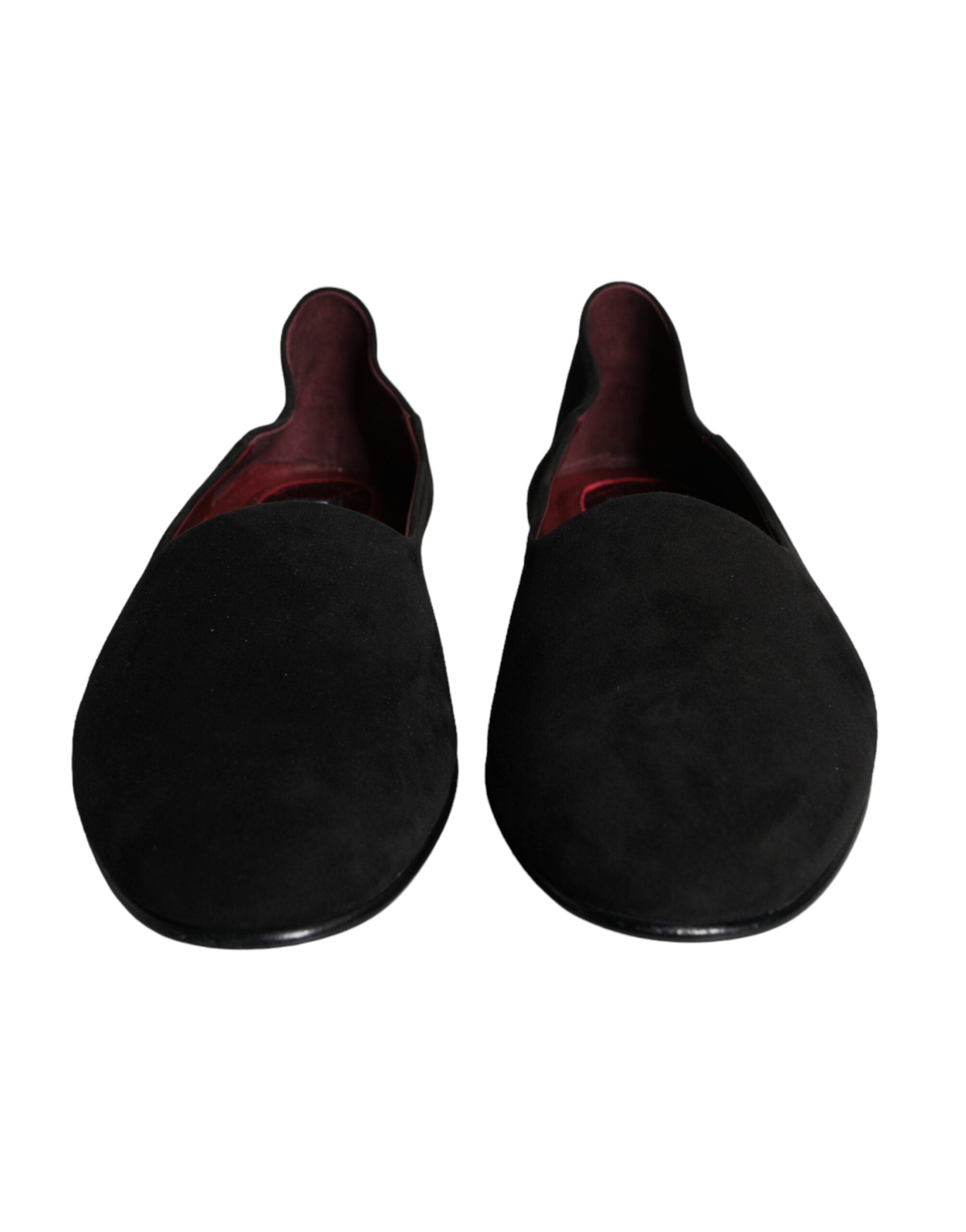 Dolce & Gabbana svarta mockaloafers formella slip-on-skor