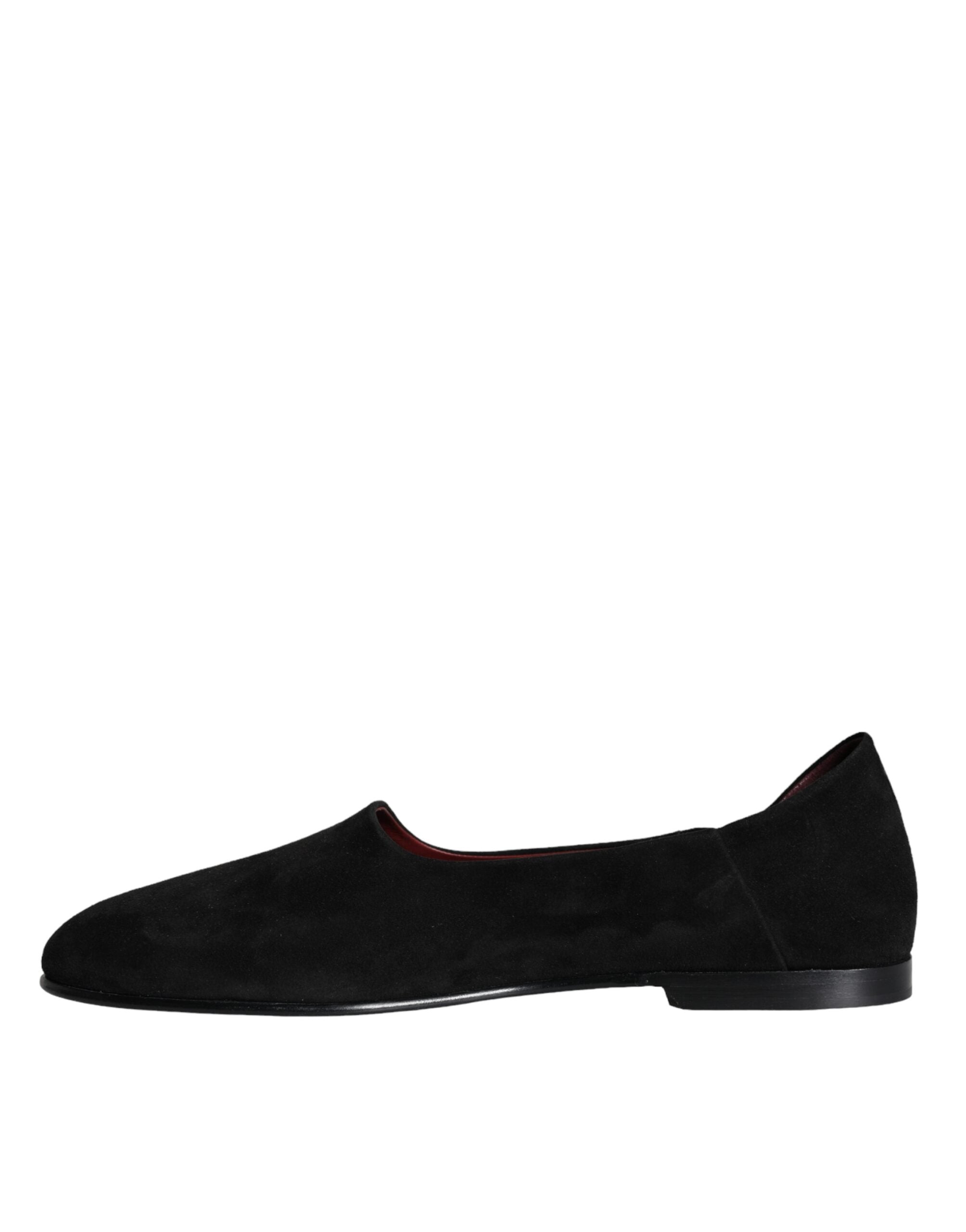 Dolce & Gabbana svarta mockaloafers formella slip-on-skor