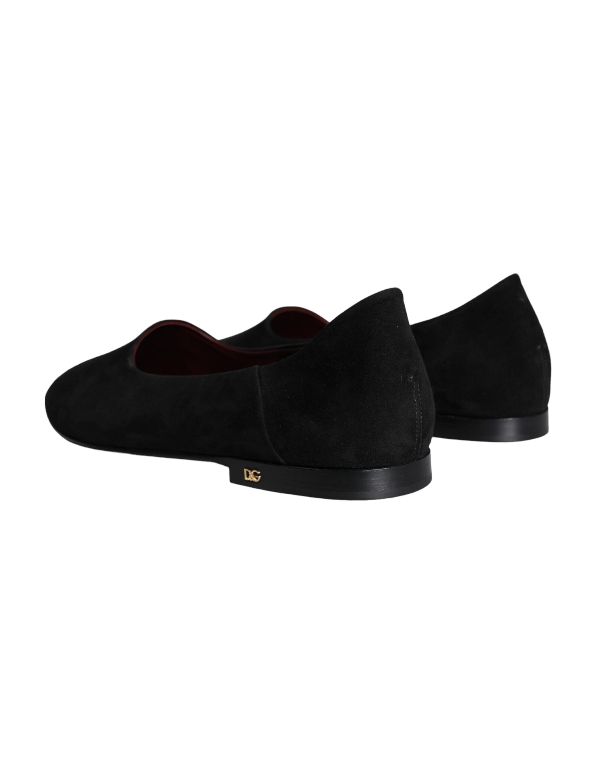 Dolce & Gabbana svarta mockaloafers formella slip-on-skor