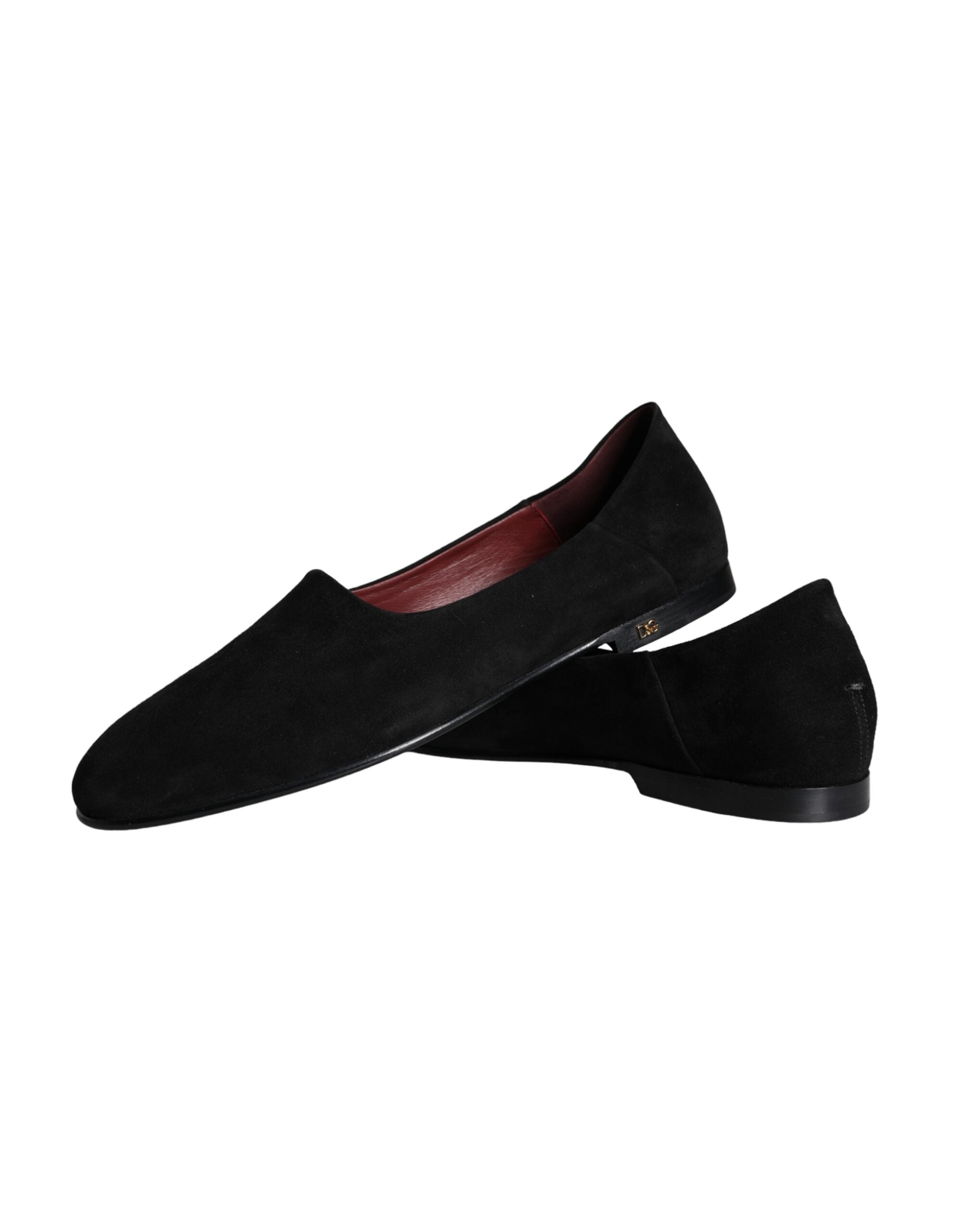 Dolce & Gabbana svarta mockaloafers formella slip-on-skor