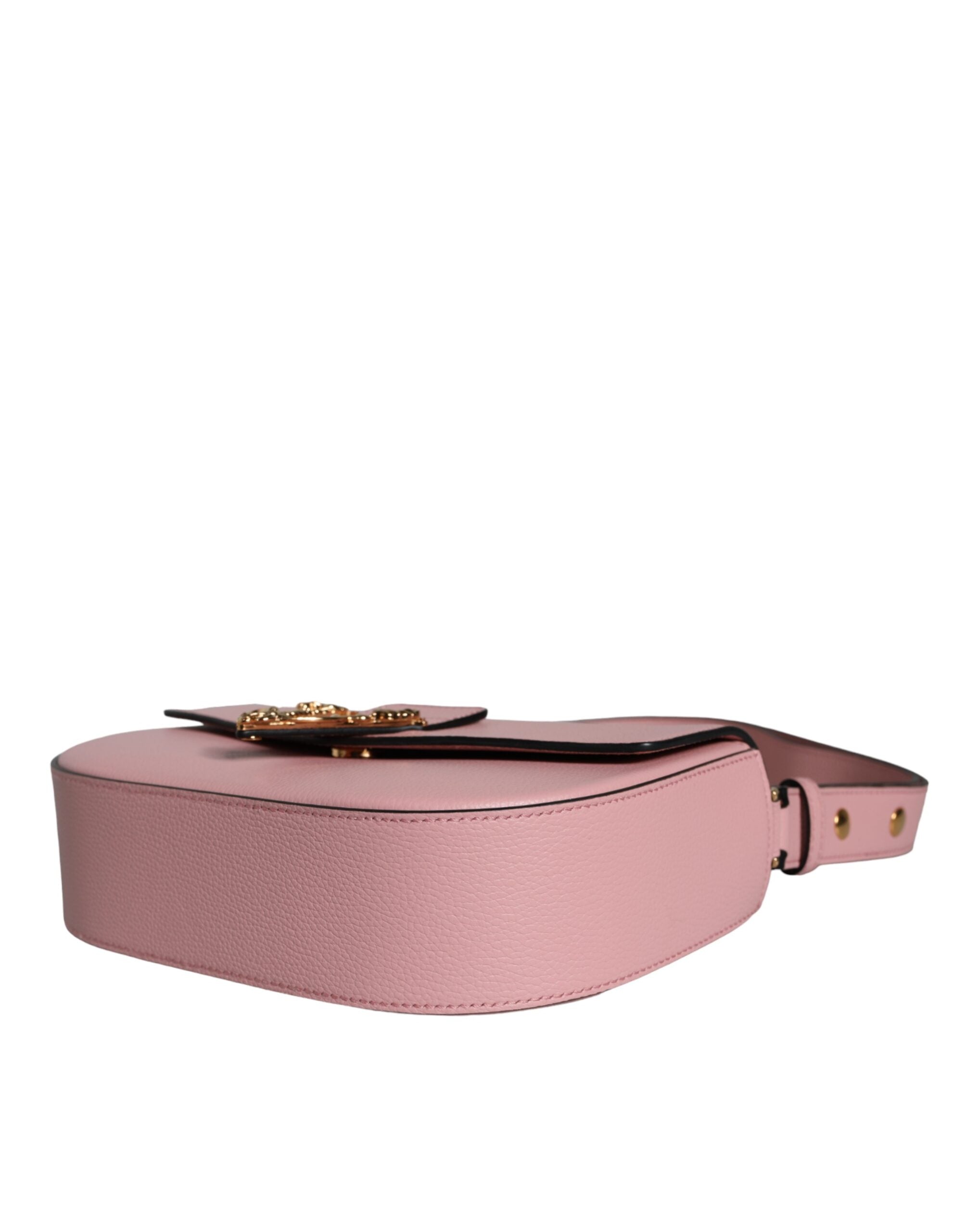 Versace Rosa Kornig Kalvskinnsväska med Logotyp
