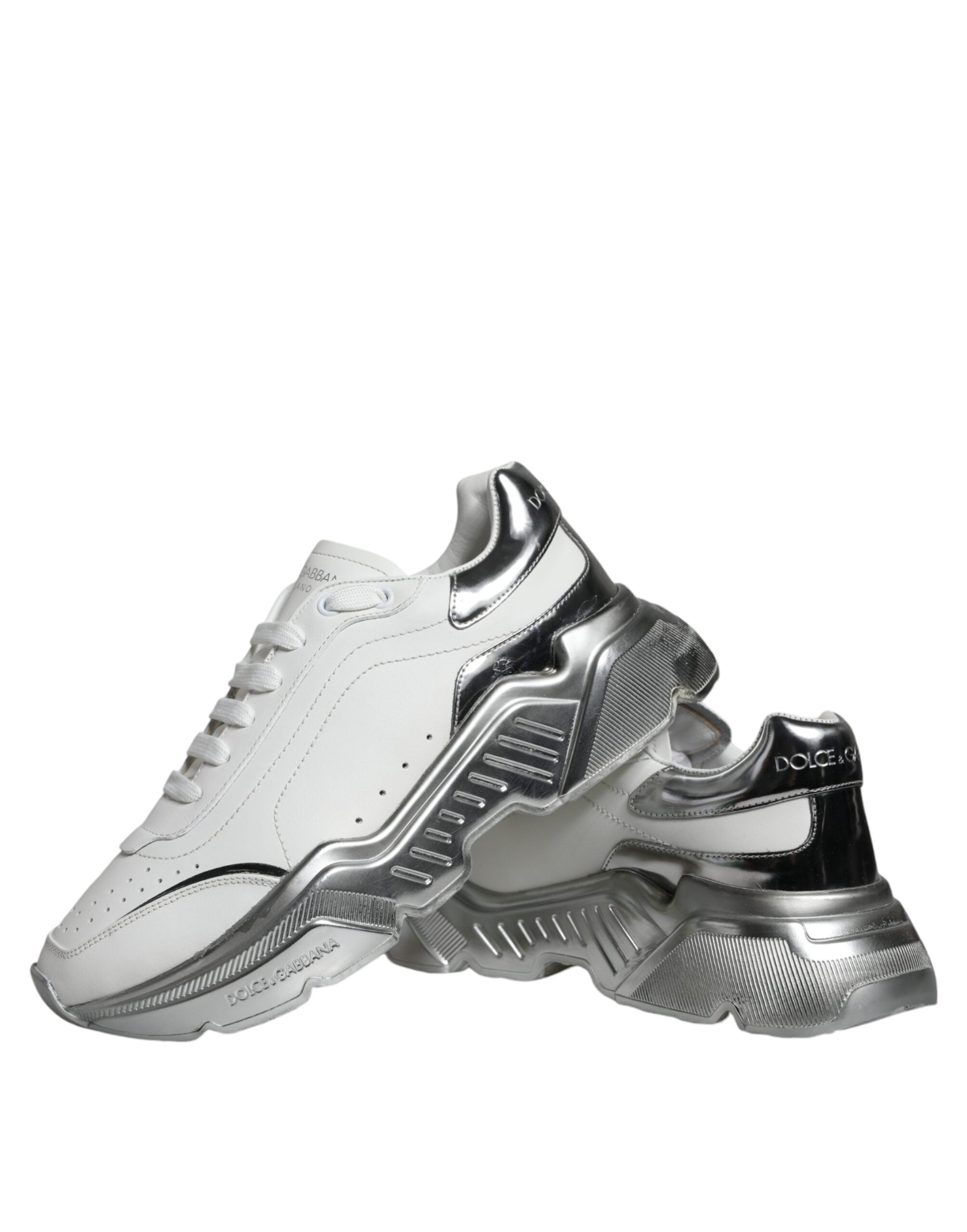 Dolce & Gabbana Vita Silver Daymaster Låga Sneakers Skor