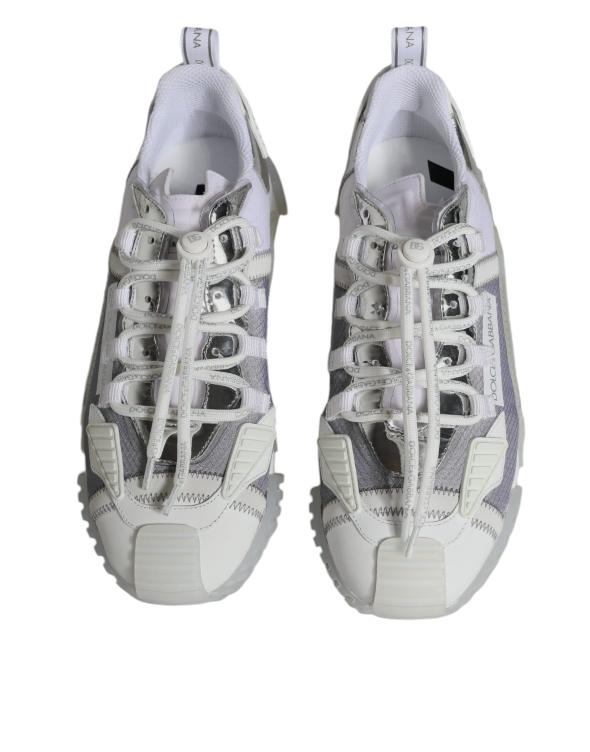 Dolce & Gabbana Vita Silver Låga NS1 Sneakers Skor