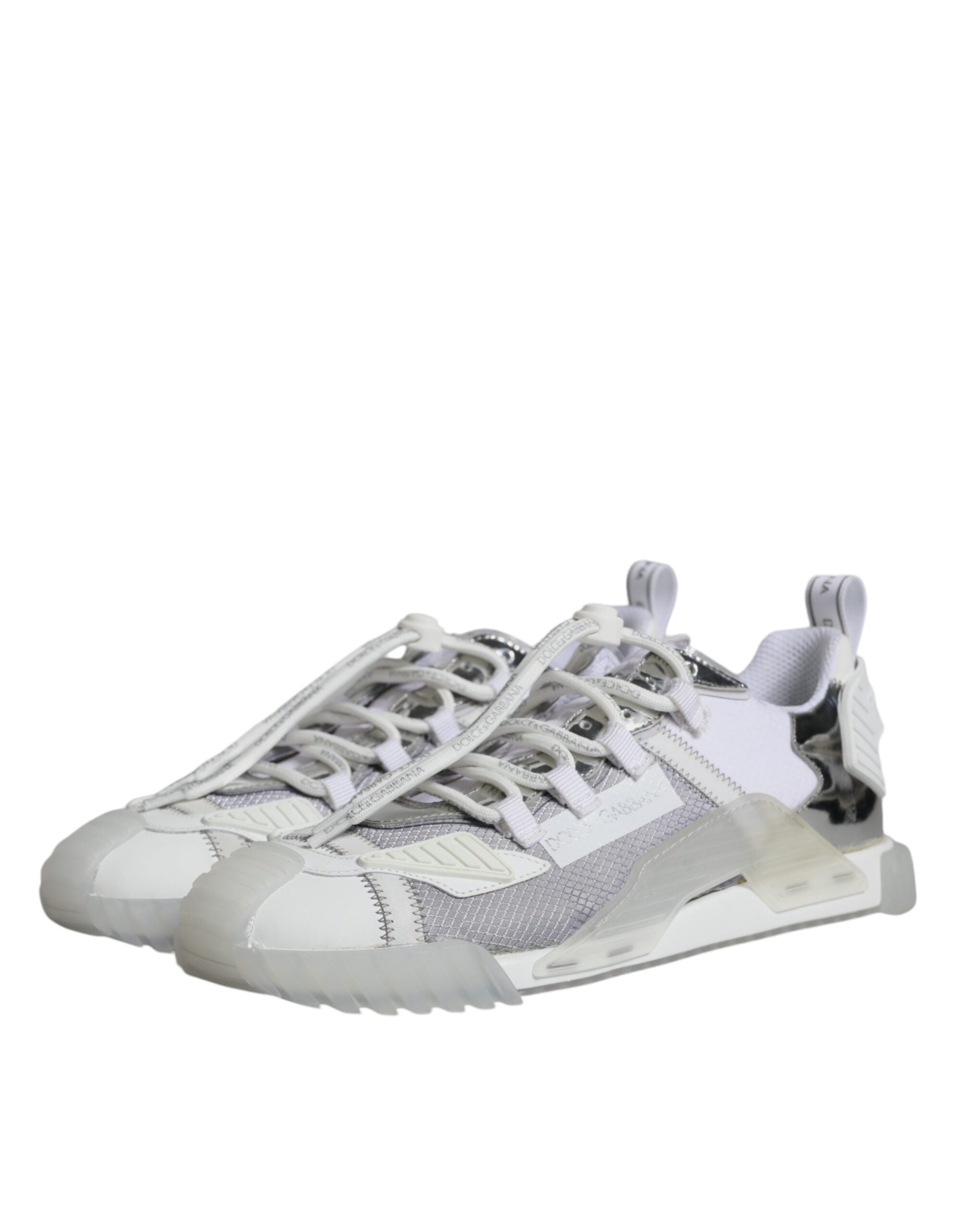 Dolce & Gabbana Vita Silver Låga NS1 Sneakers Skor