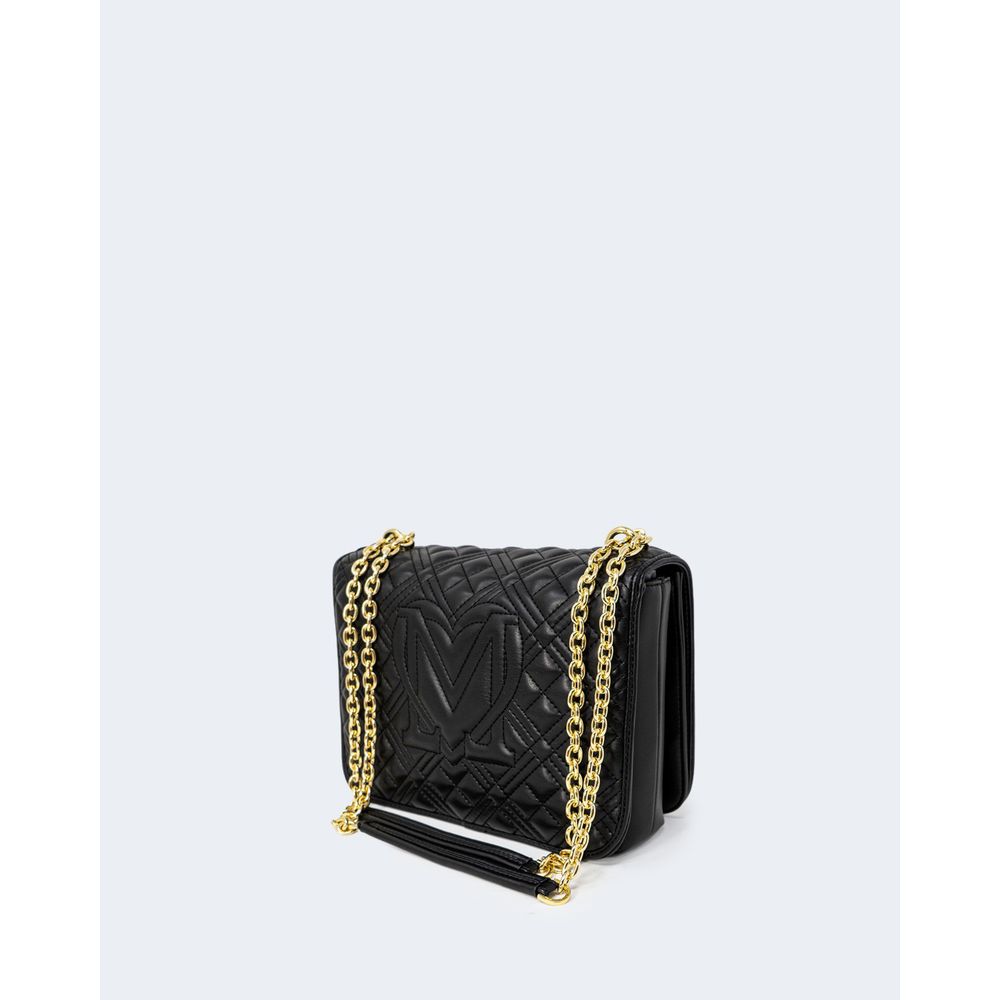 Love Moschino svart handväska i polyeten