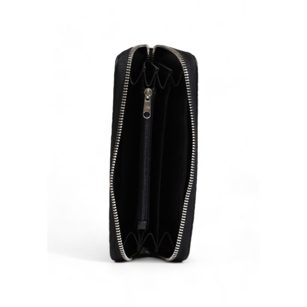 Armani Exchange svart polyetenplånbok