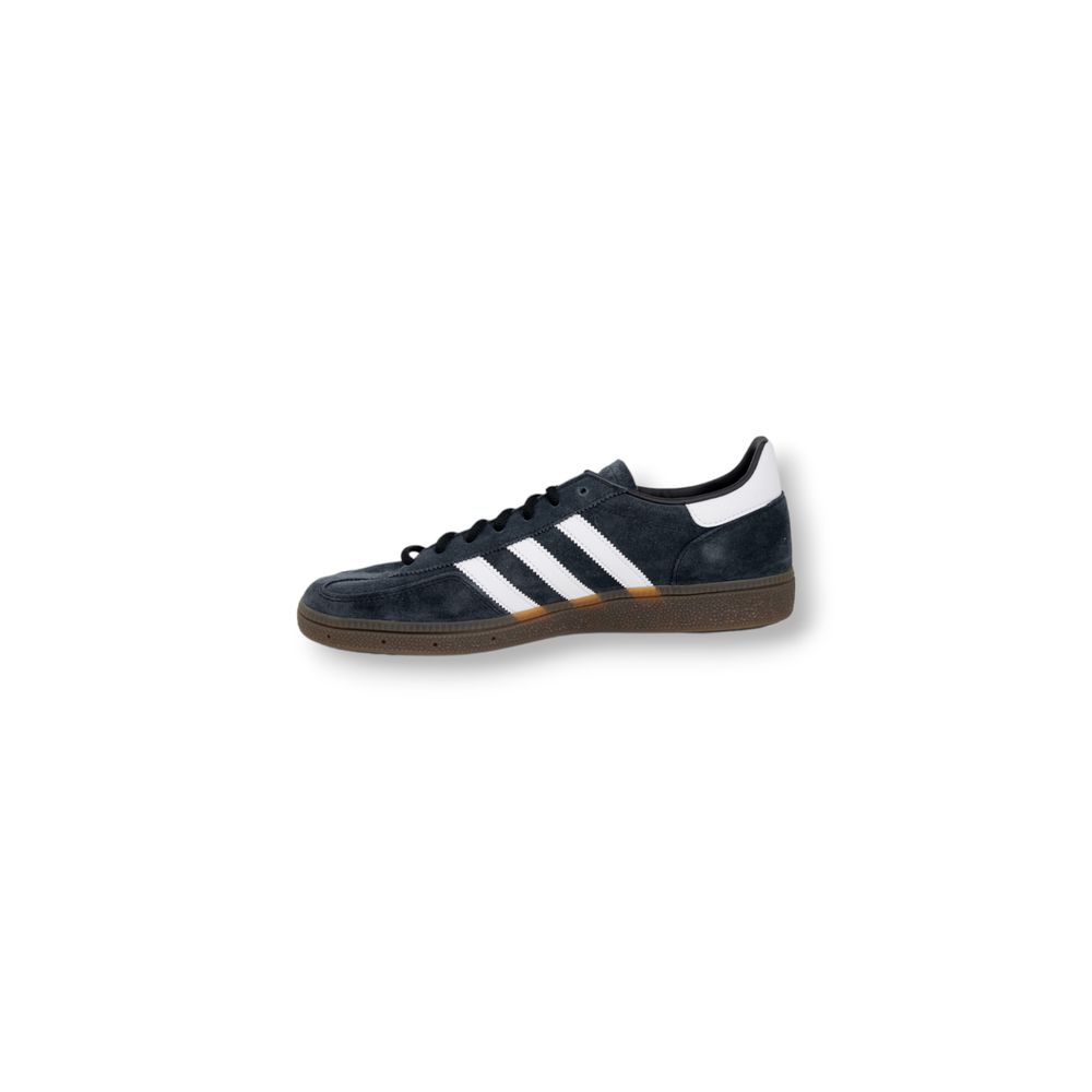 Adidas svart mocka läder sneaker