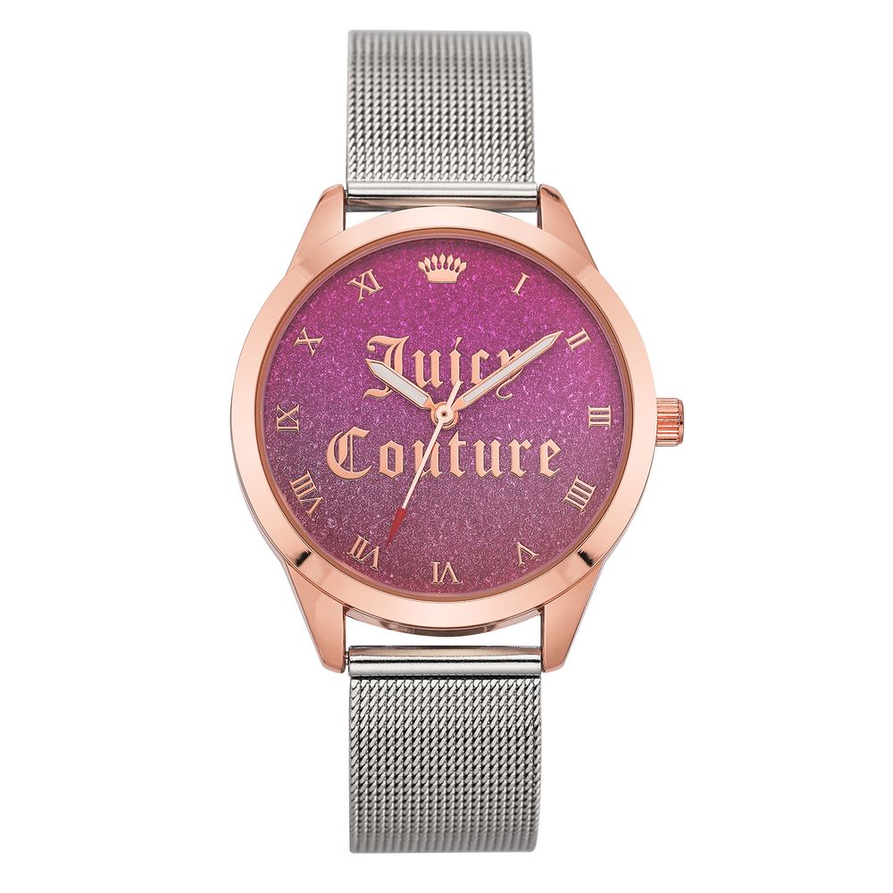 Juicy Couture Silverfärgad Rostfri Stålklocka