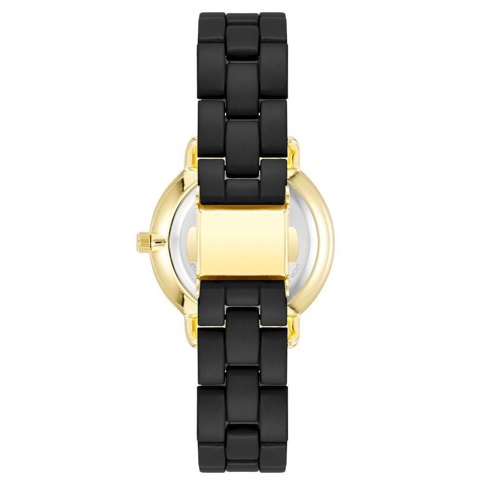 Juicy Couture svart metallklocka