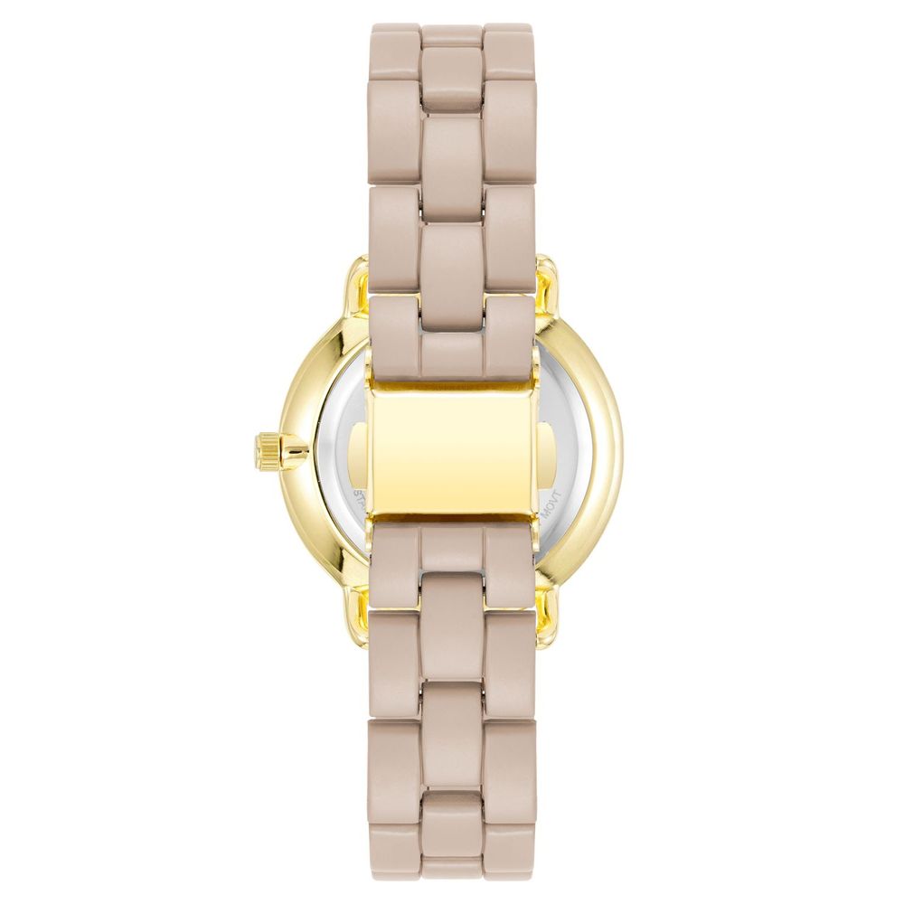 Juicy Couture Beige Metallklocka