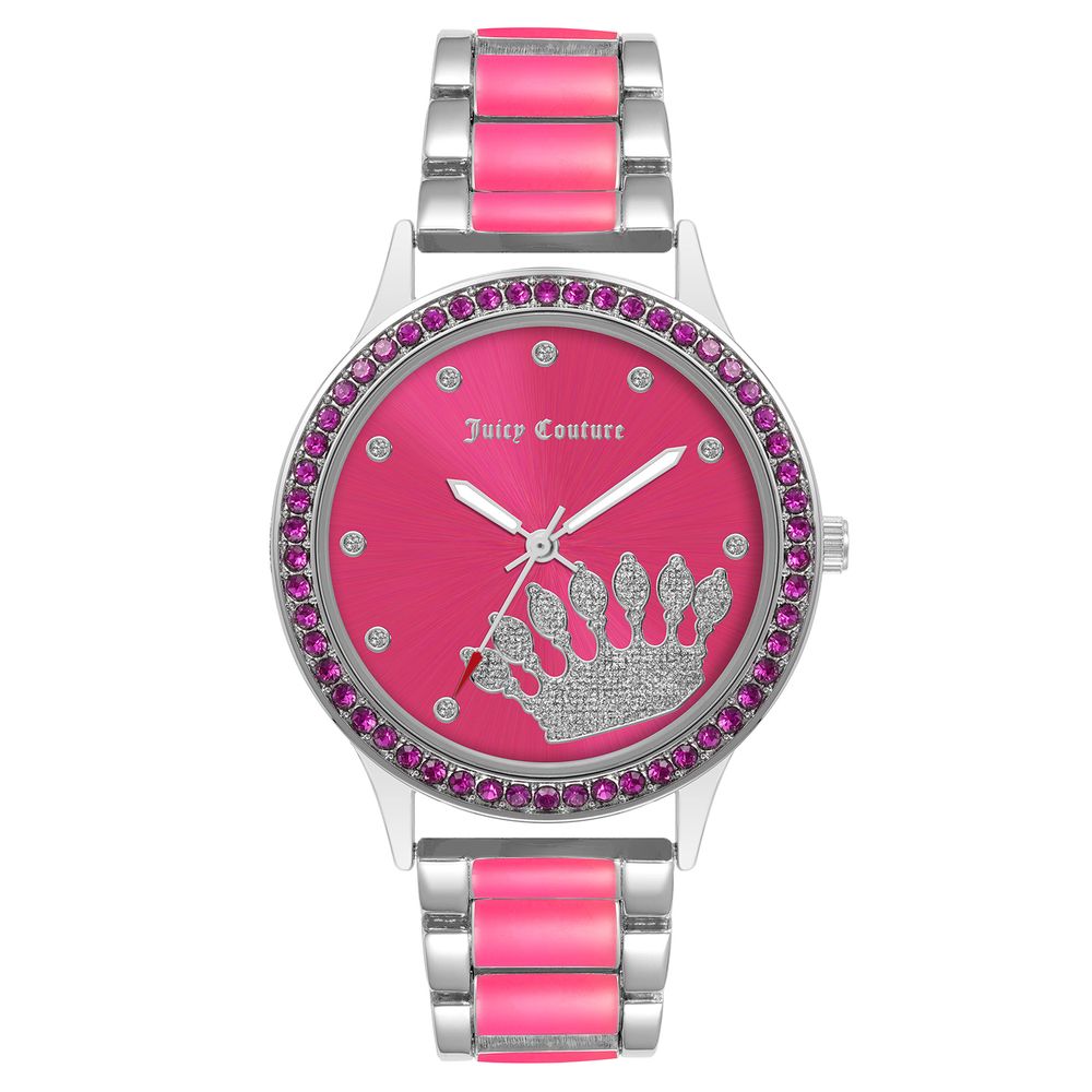 Juicy Couture flerfärgad metallklocka