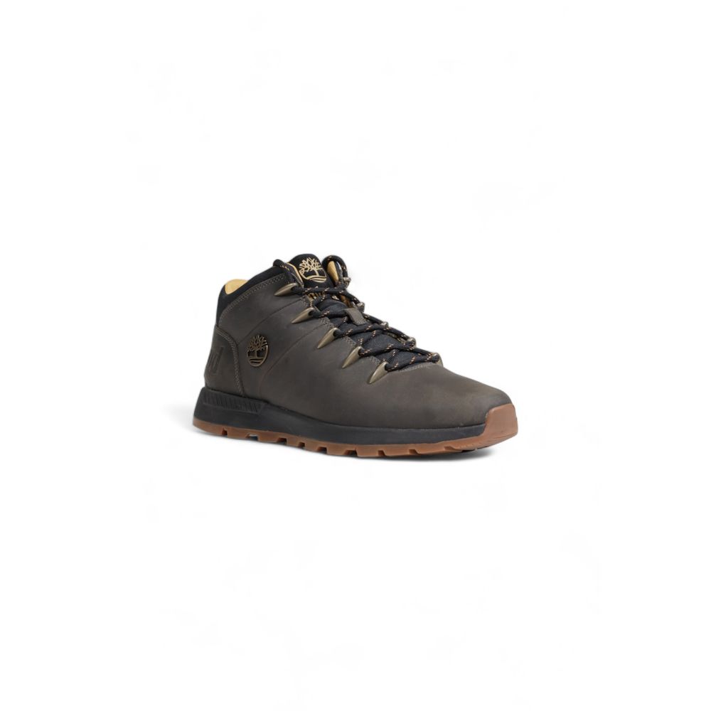 Timberland Grå Sneaker i Återvunnet Läder