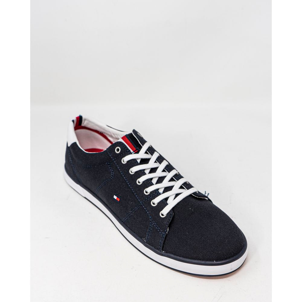 Tommy Hilfiger Blå Bomullssneaker